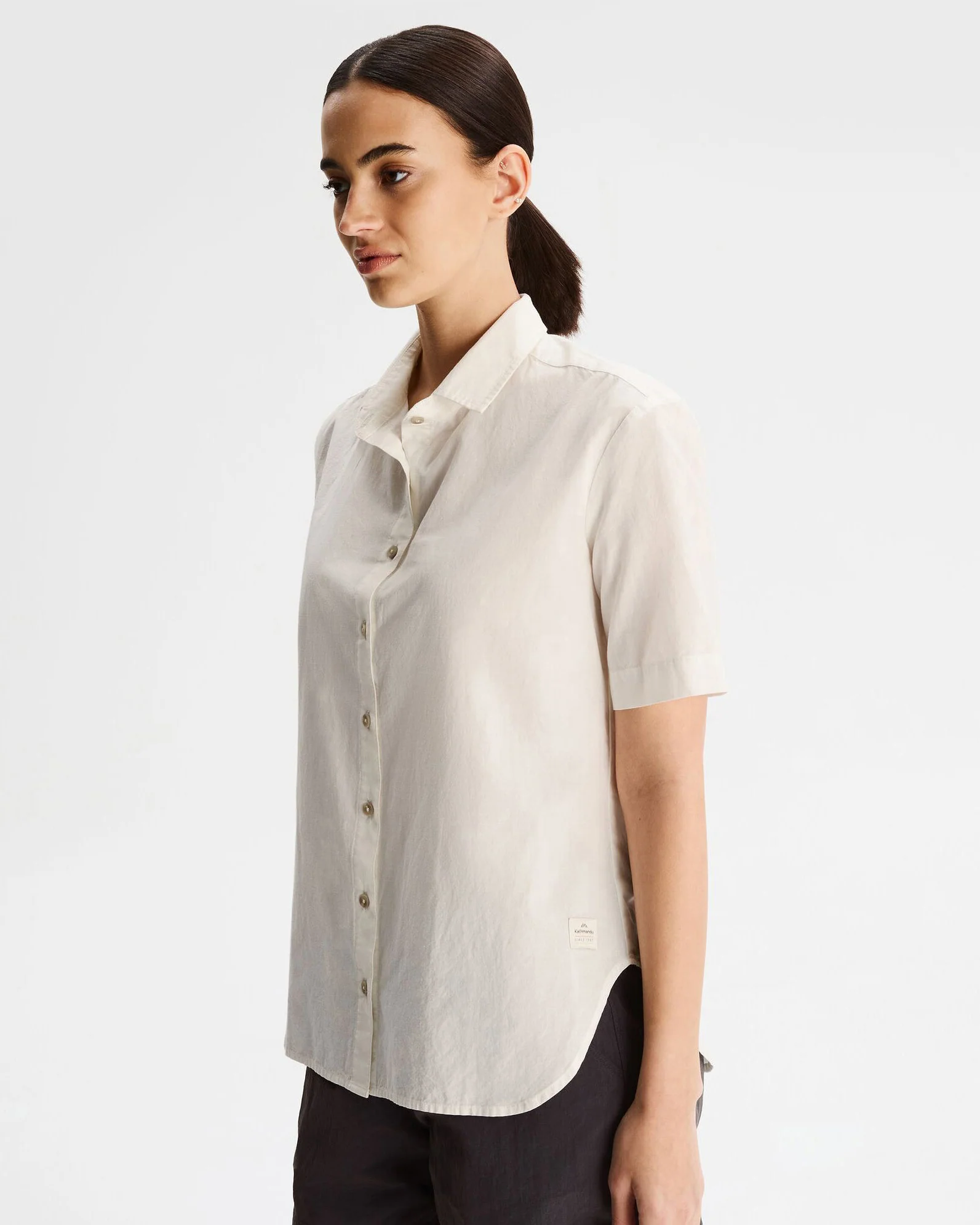 Women's Flaxton LT Short Sleeve Shirt - White - Image 3