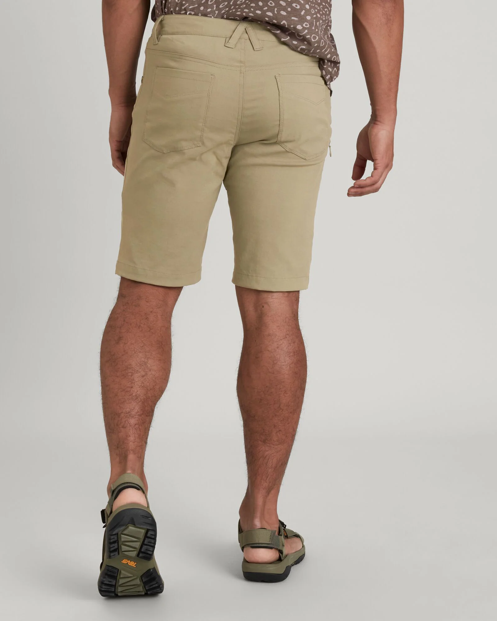 Men's Flight Shorts - Olive Grey - Image 4