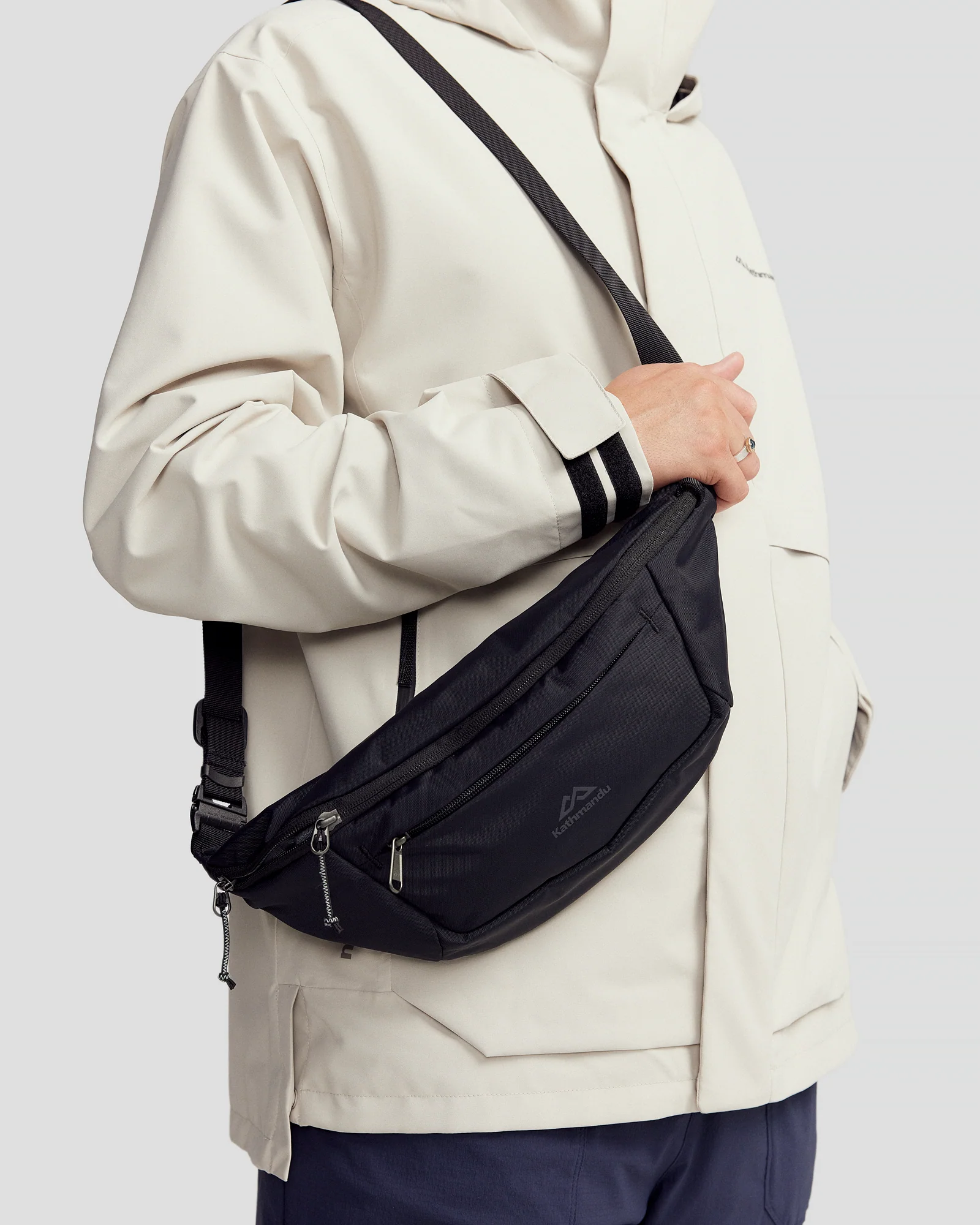 Flight RFID Hip Pack - Black Stingray - Image 4
