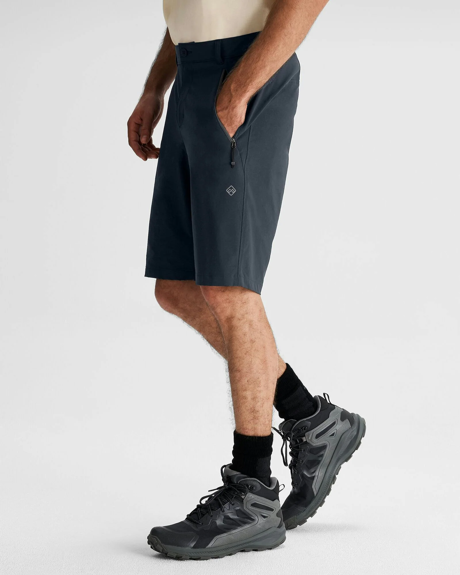Men's Flinders 10 inch Shorts - Pure Navy - Image 3