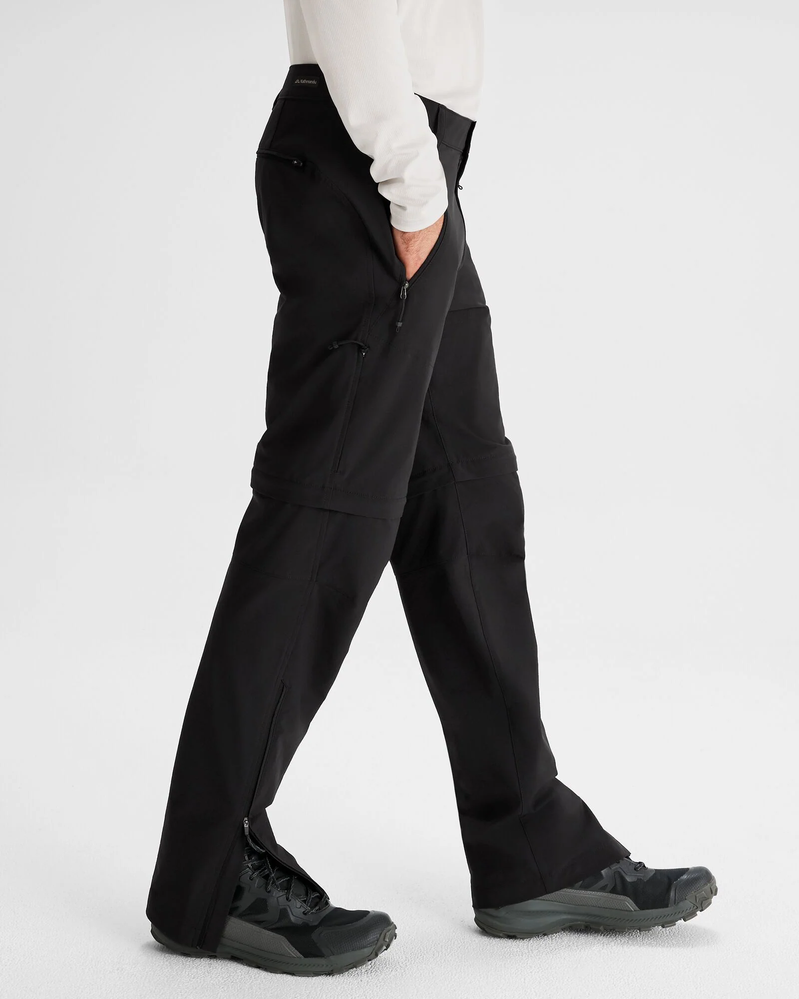 Men's Flinders Convertible Pants - Black - Image 3