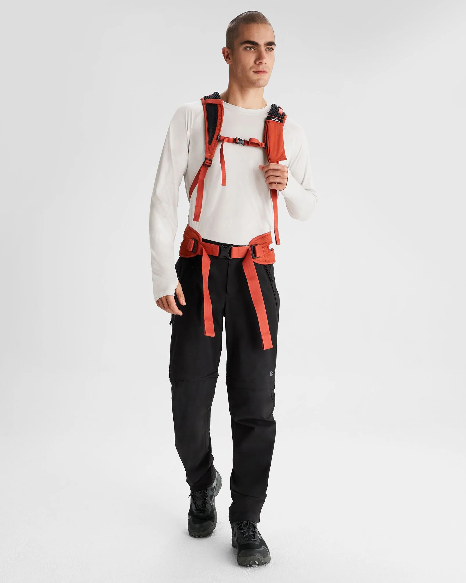 Men's Flinders Convertible Pants - Black - Image 4