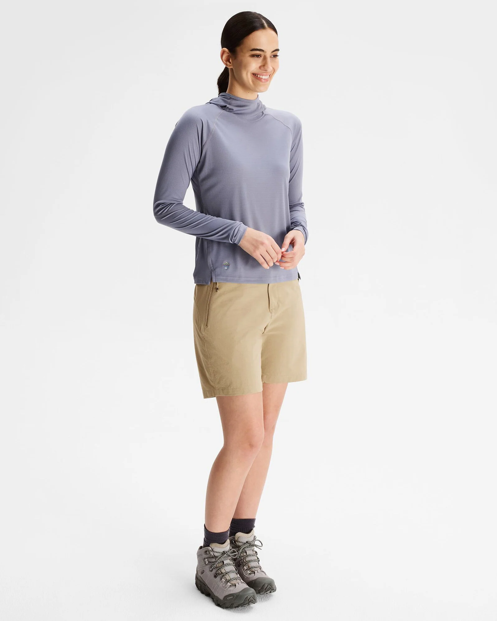 Flinders Women's 7" Shorts - Olive Grey - Image 2
