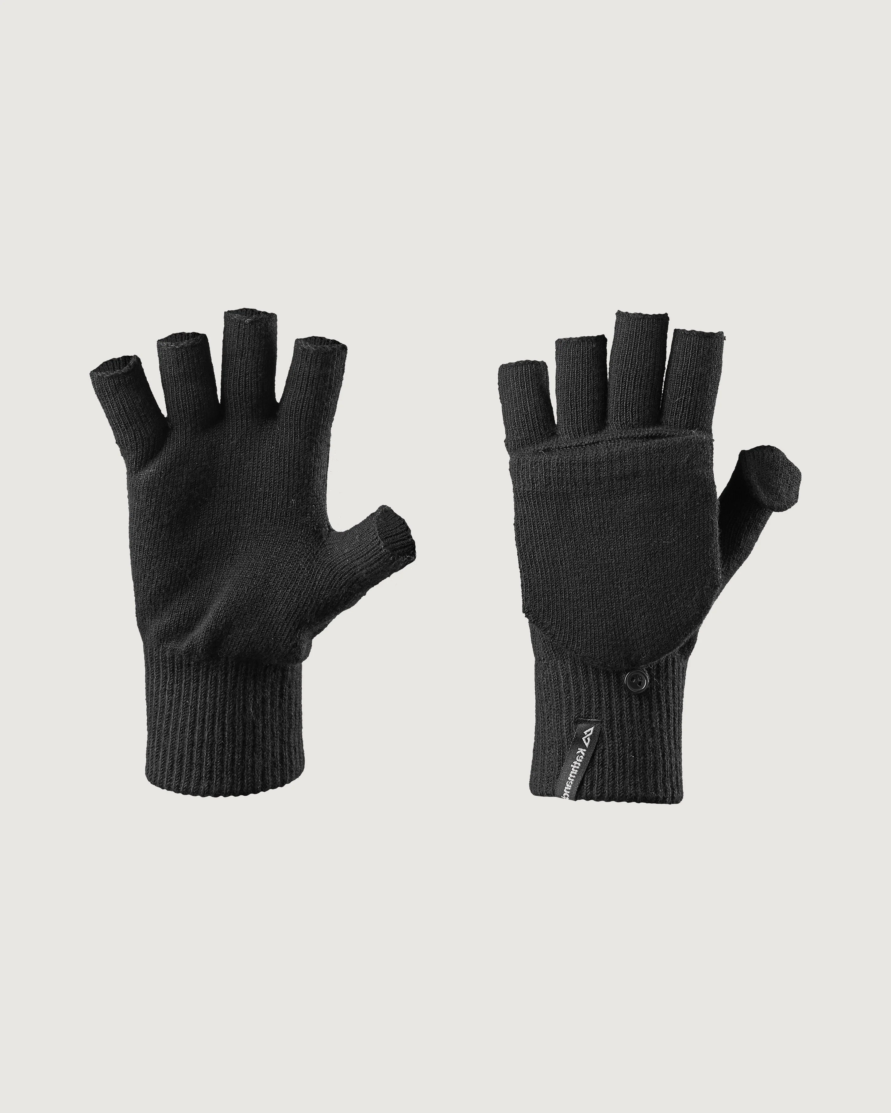 Fliptop Gloves - Black - Image 2