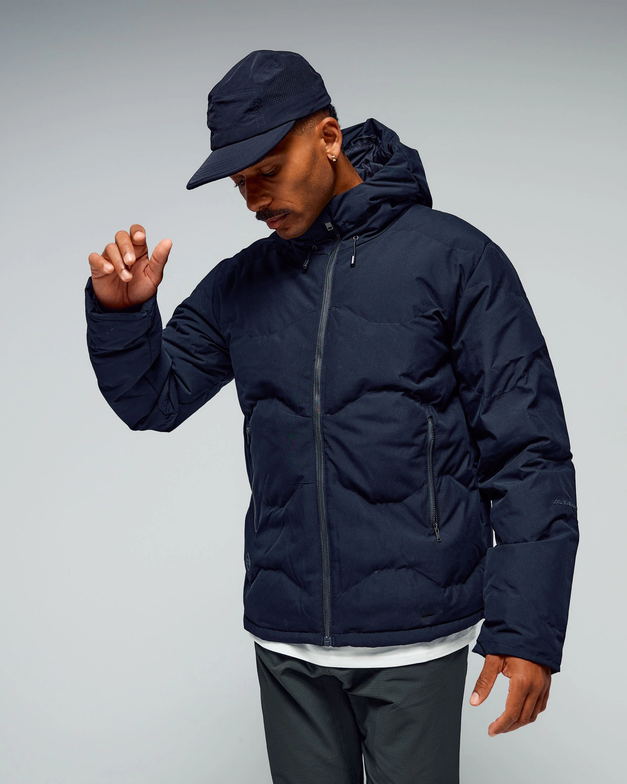 Men's Frisco X Hooded Down Jacket - Black - Image 6