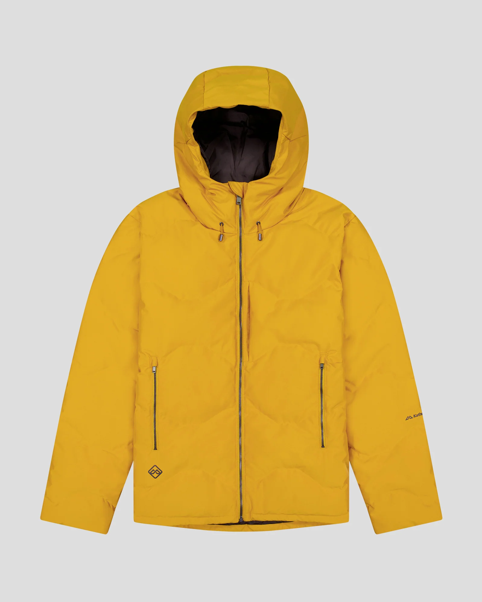 Men's Frisco X Down Hooded Jacket - Golden Oak - Image 8