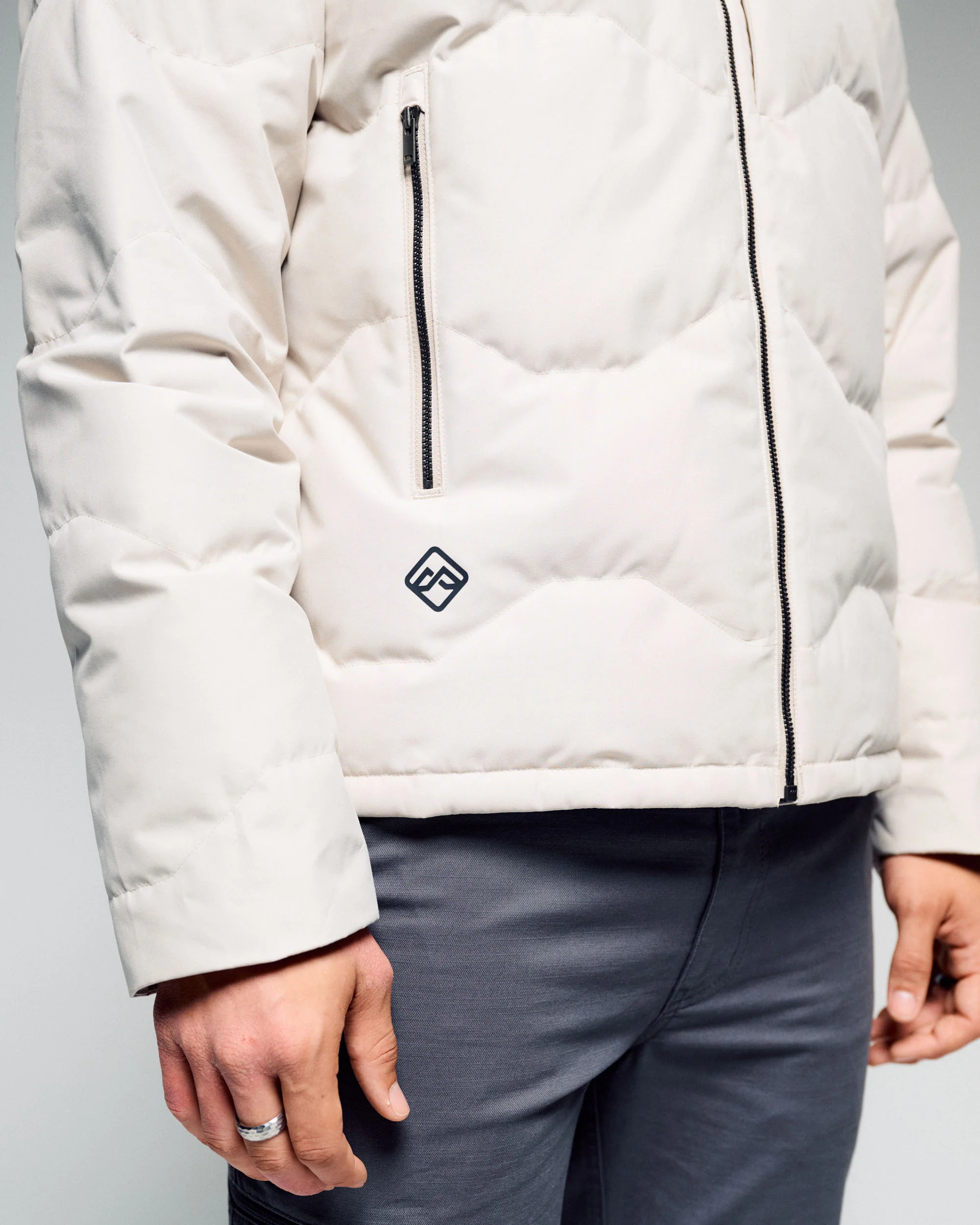 Men's Frisco X Down Hooded Jacket - Light Hike - Image 5