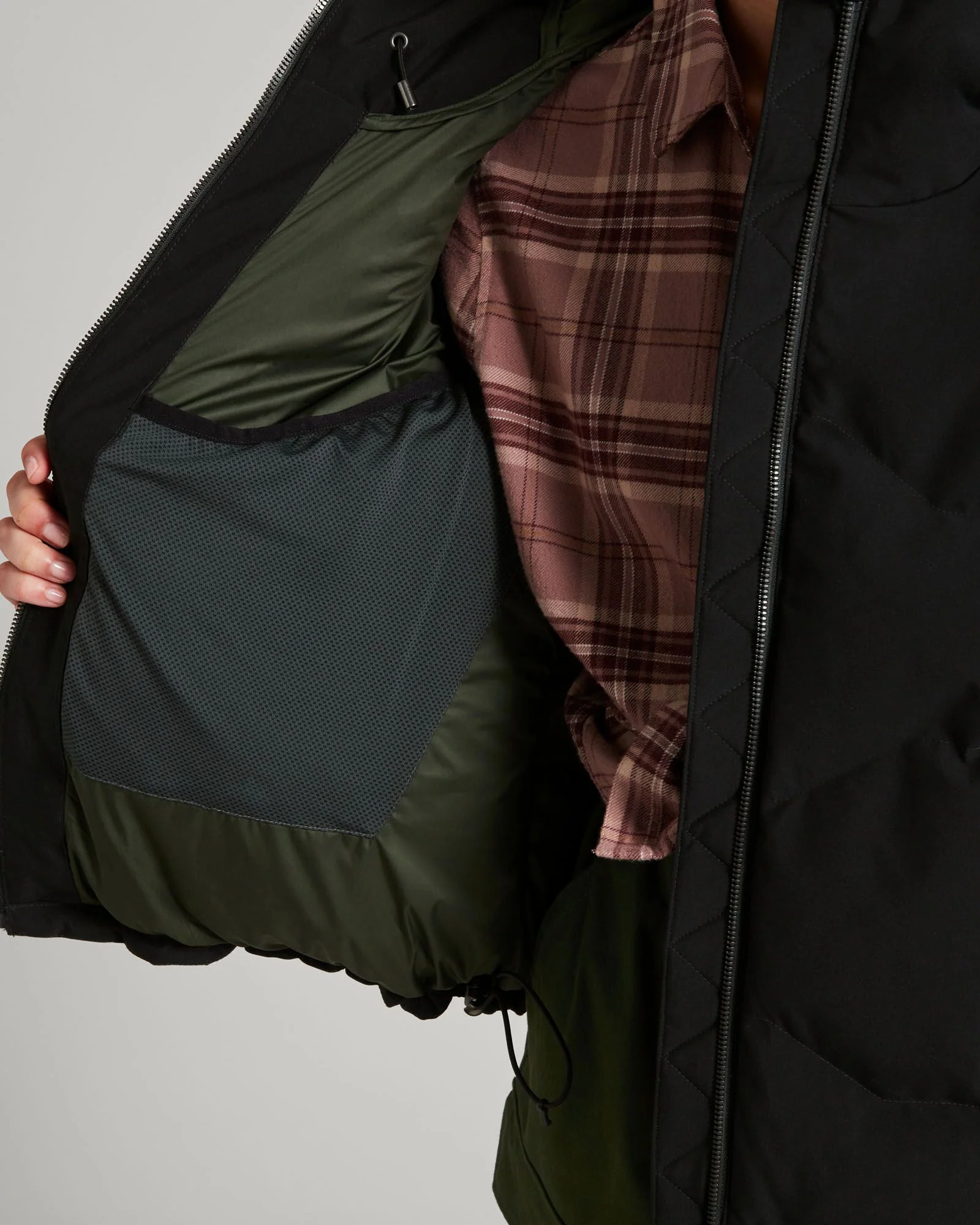 Women's Frisco X Hooded Down Vest - Black - Image 6