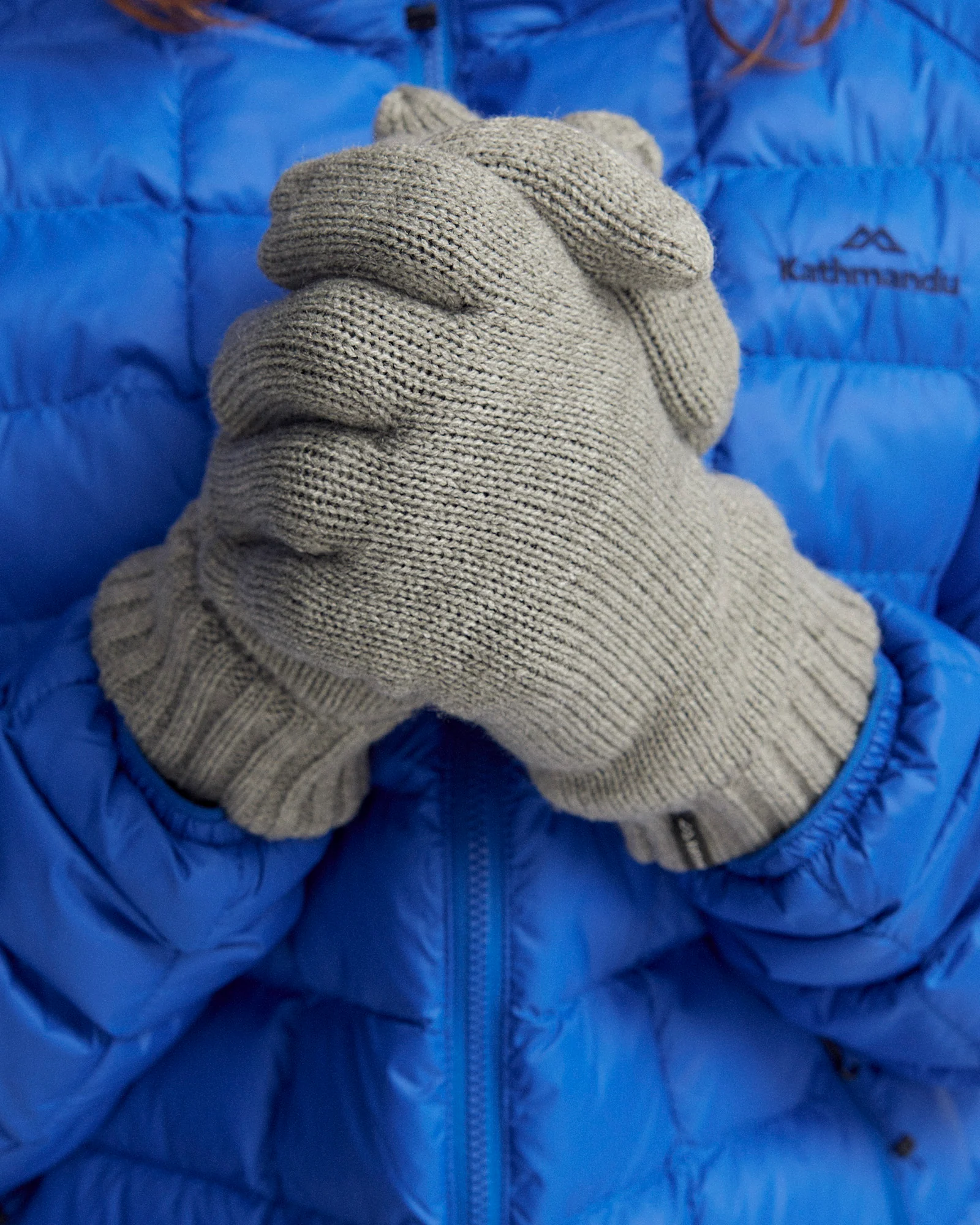 Fyfe Gloves 2.0 - Mid Grey Marle - Image 3