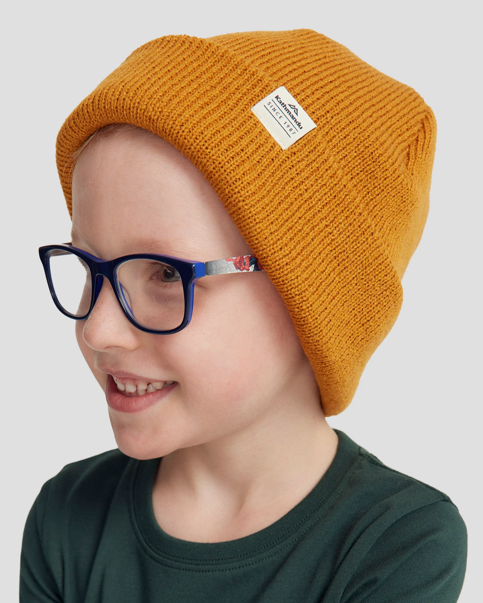 Kids' Fyfe Beanie - Golden Oak - Image 2