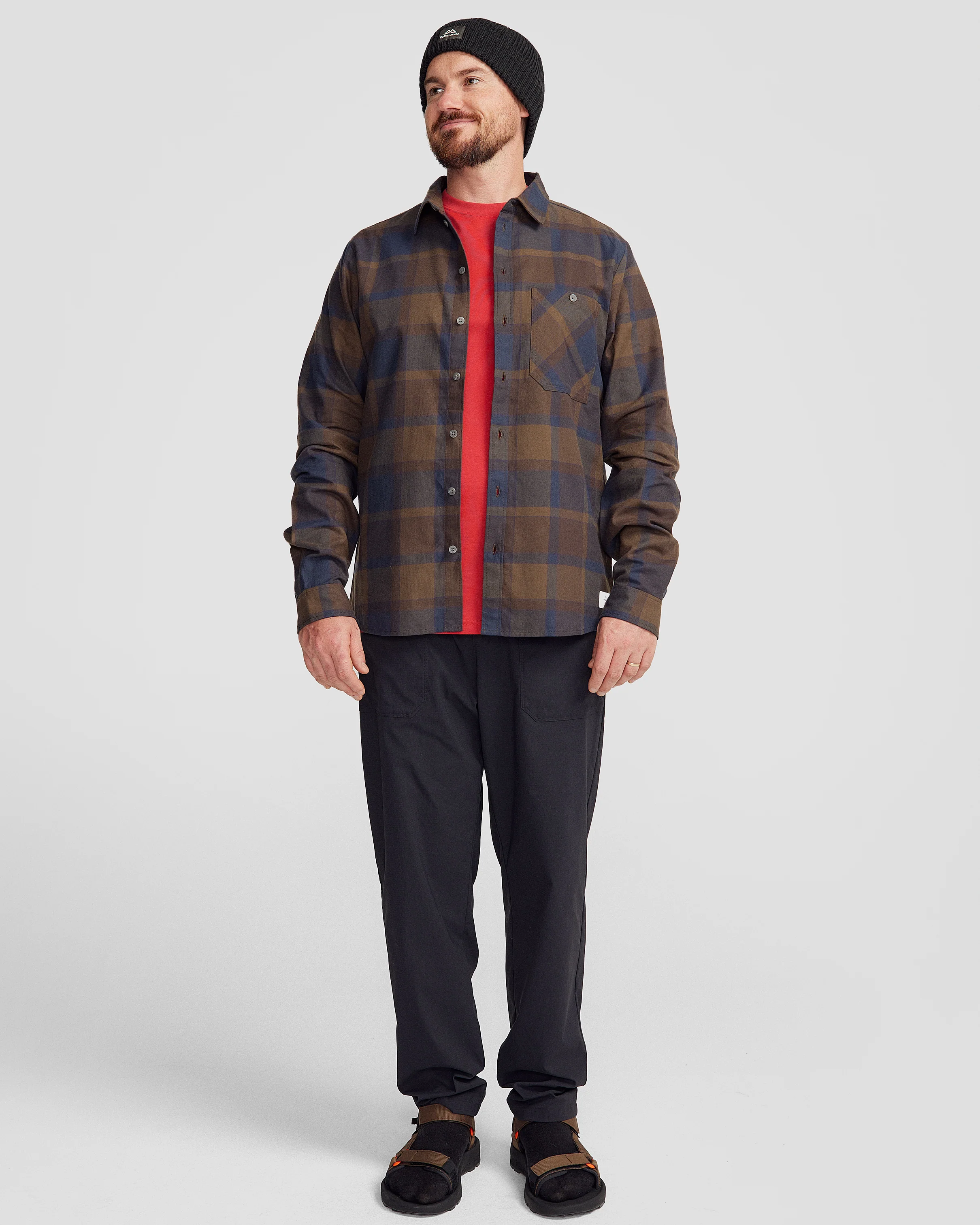Fyfe Men's L/S Shirt - Trail Plaid - Image 2