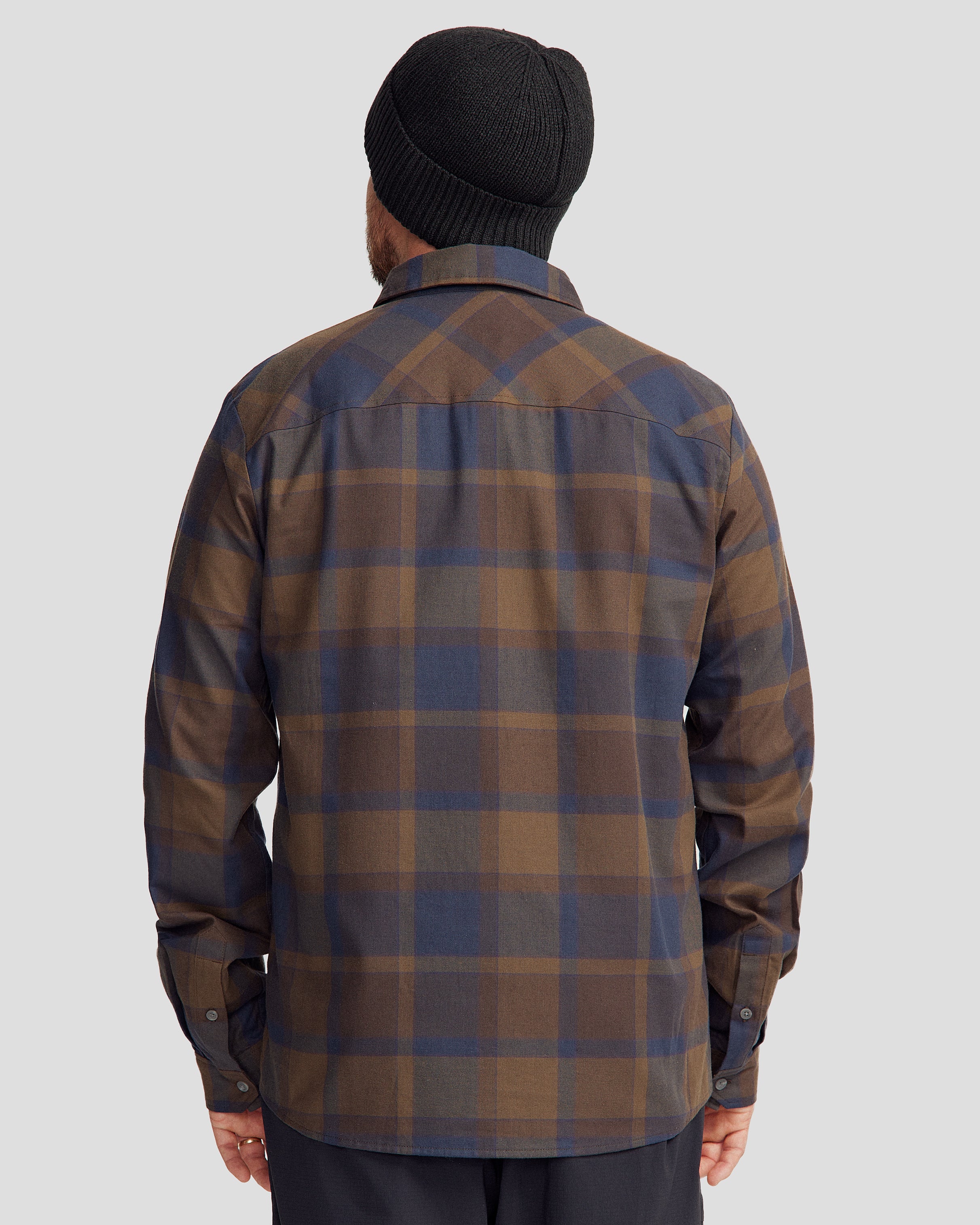 Fyfe Men's L/S Shirt - Trail Plaid - Image 4