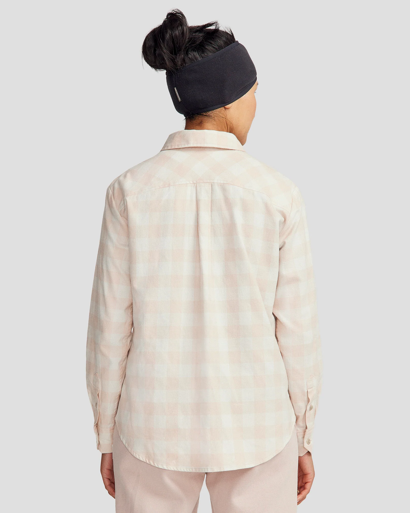 Women's Fyfe Flannel Shirt - Mineral Gingham - Image 4