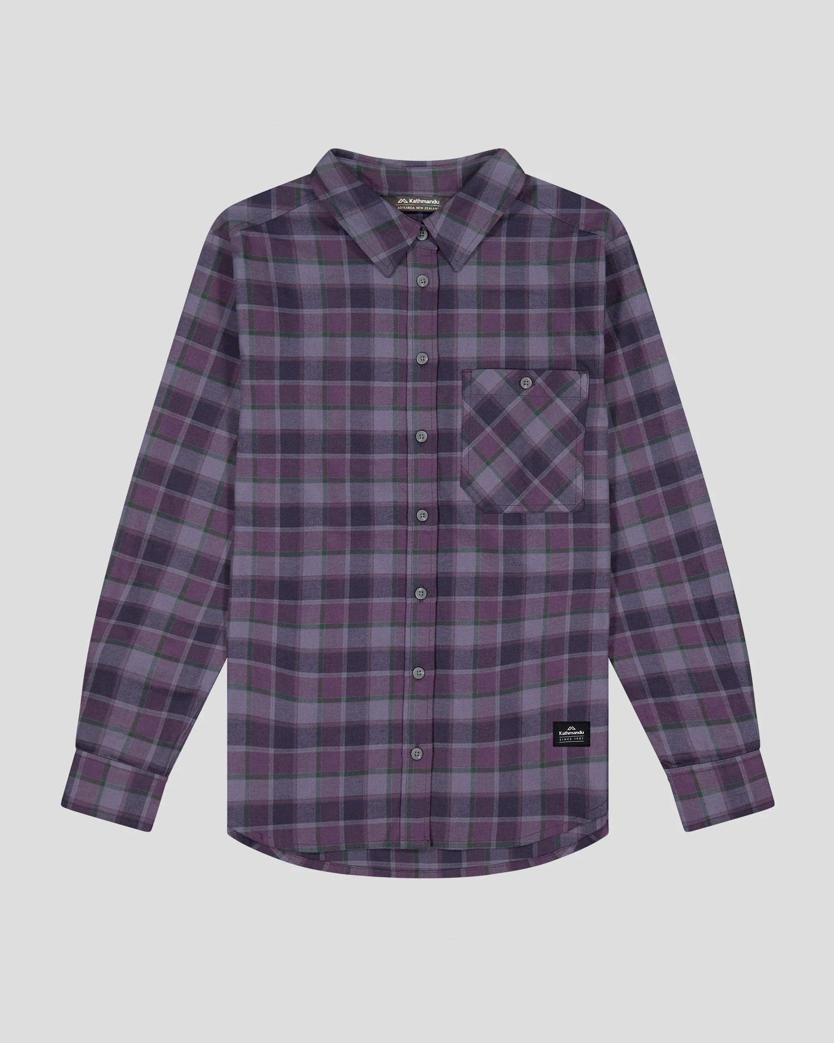 Fyfe Women's L/S Shirt - Orbit Plaid - Image 5