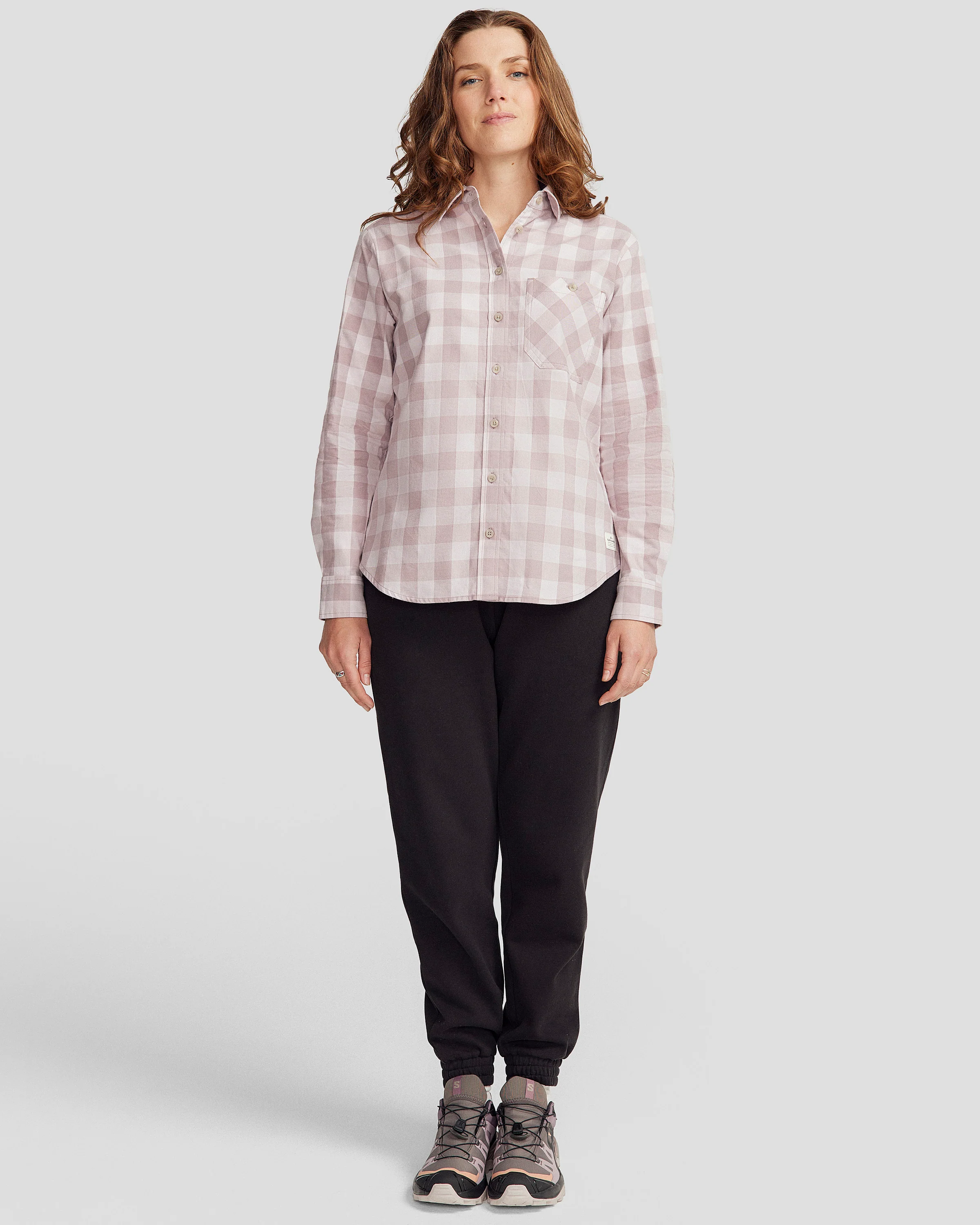 Women's Fyfe L/S Shirt - Thistle Gingham - Image 2