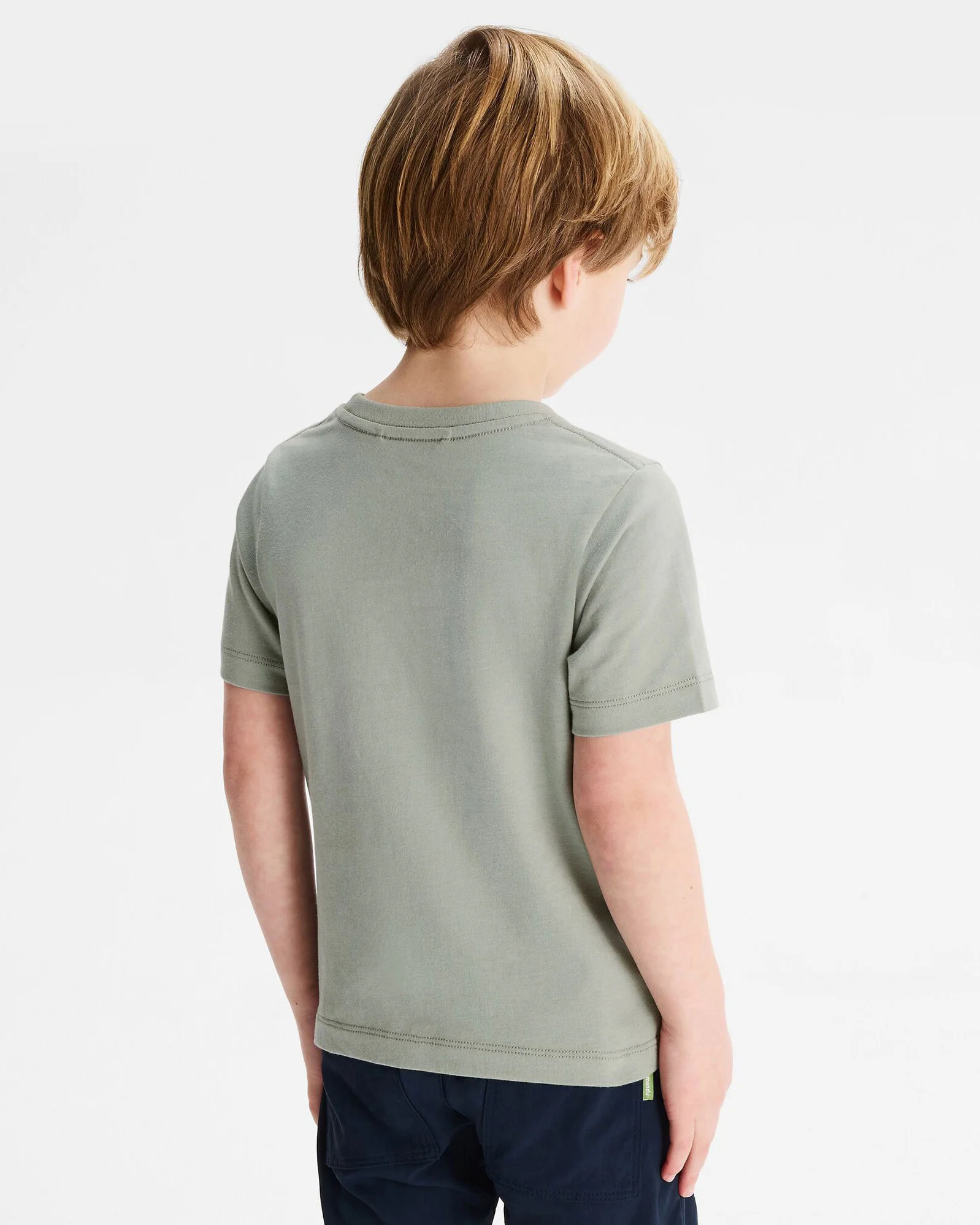 Kids' Geo Skink Organic Cotton T-shirt - Gum Tree - Image 3