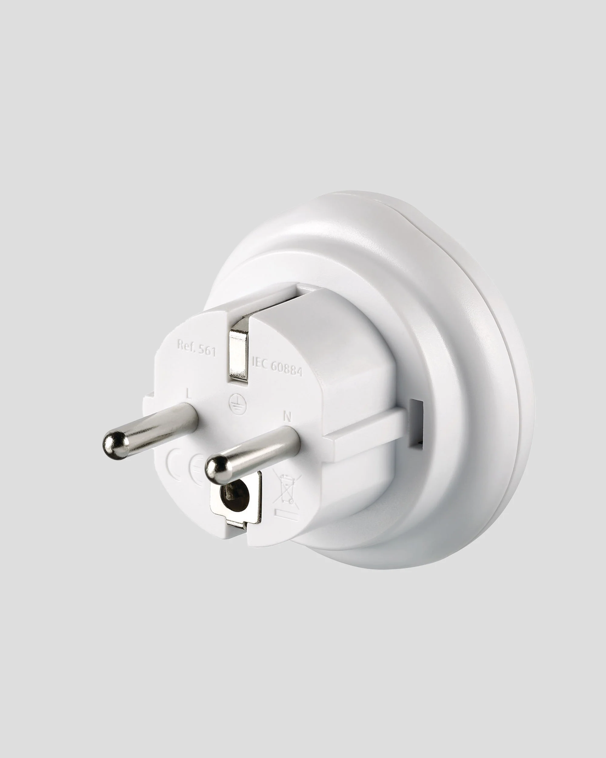 Go Travel Aus - EU Adaptor - White - Image 2