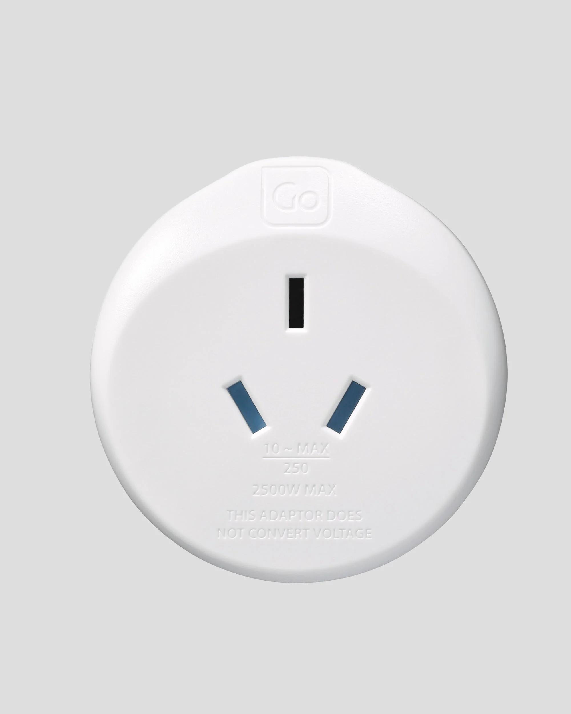 Go Travel Aus - EU Adaptor - White - Image 3