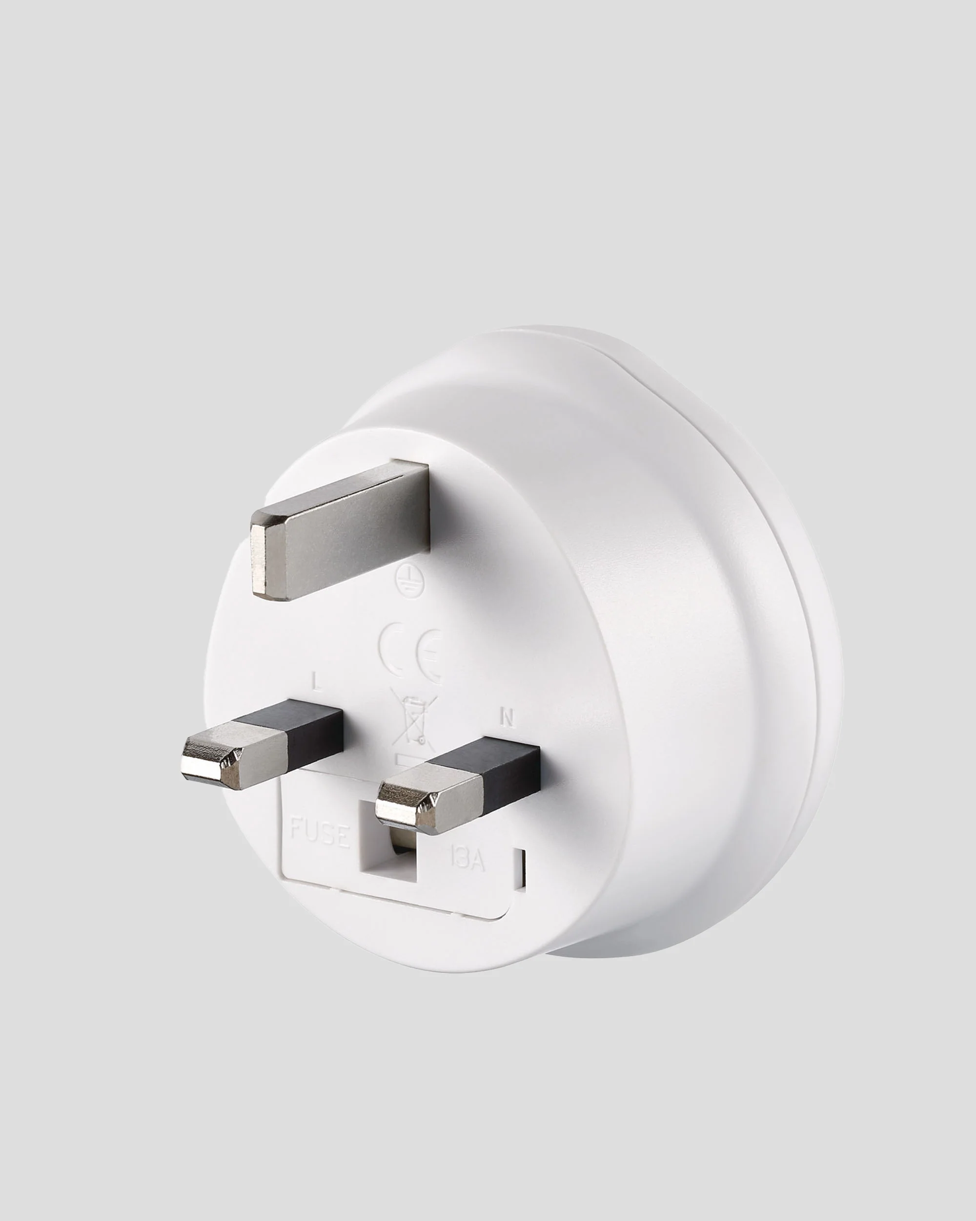Go Travel Aus - UK Adaptor - White - Image 2