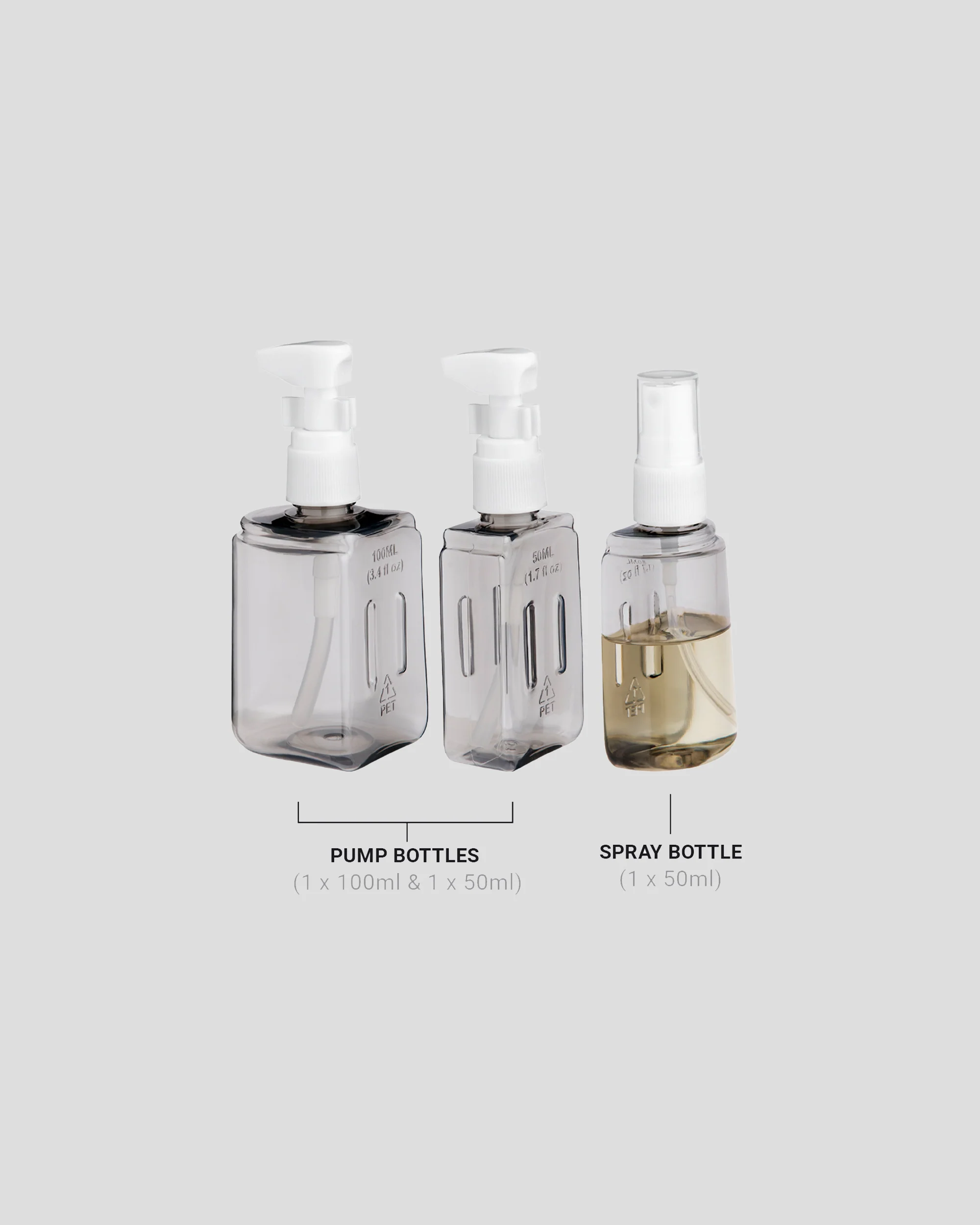 Go Travel Compact 3In1 Bottles - Blue - Image 3