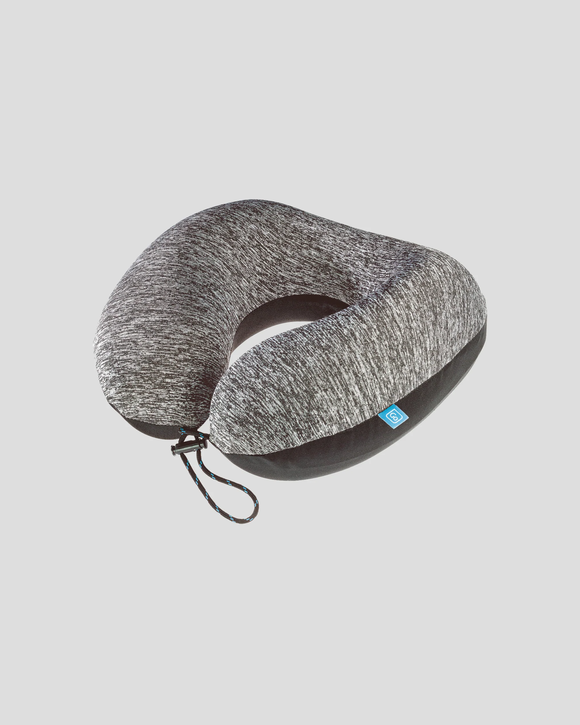 Go Travel Memory ZZZs Memory Foam Pillow - Blue - Image 3