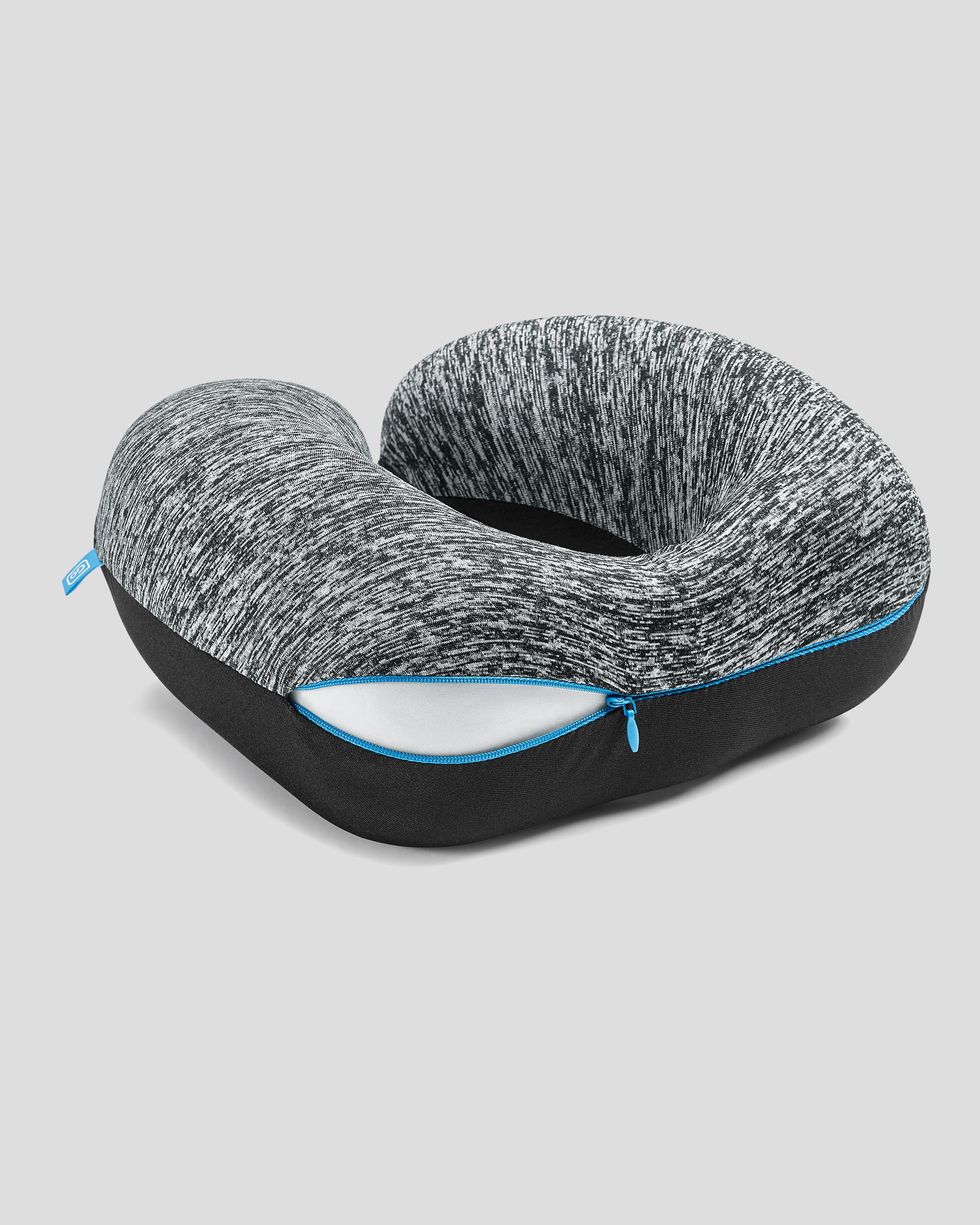 Go Travel Memory ZZZs Memory Foam Pillow - Blue - Image 4