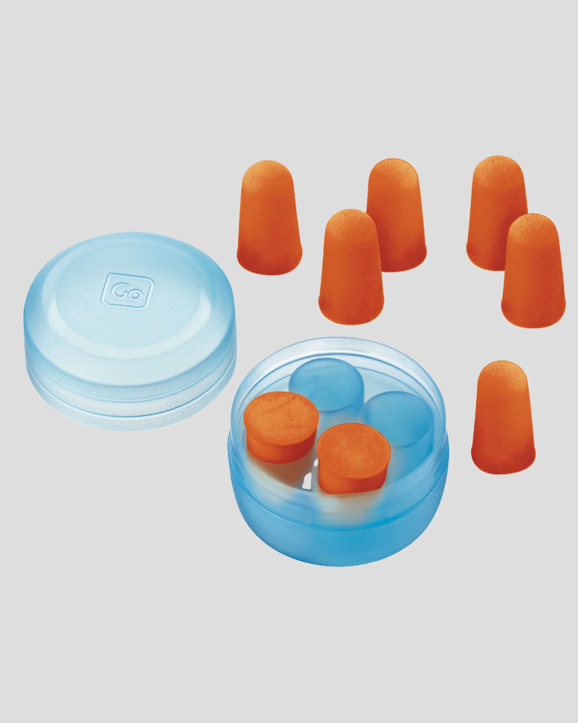 Go Travel Super Soft Ear Plugs - Orange - Image 2