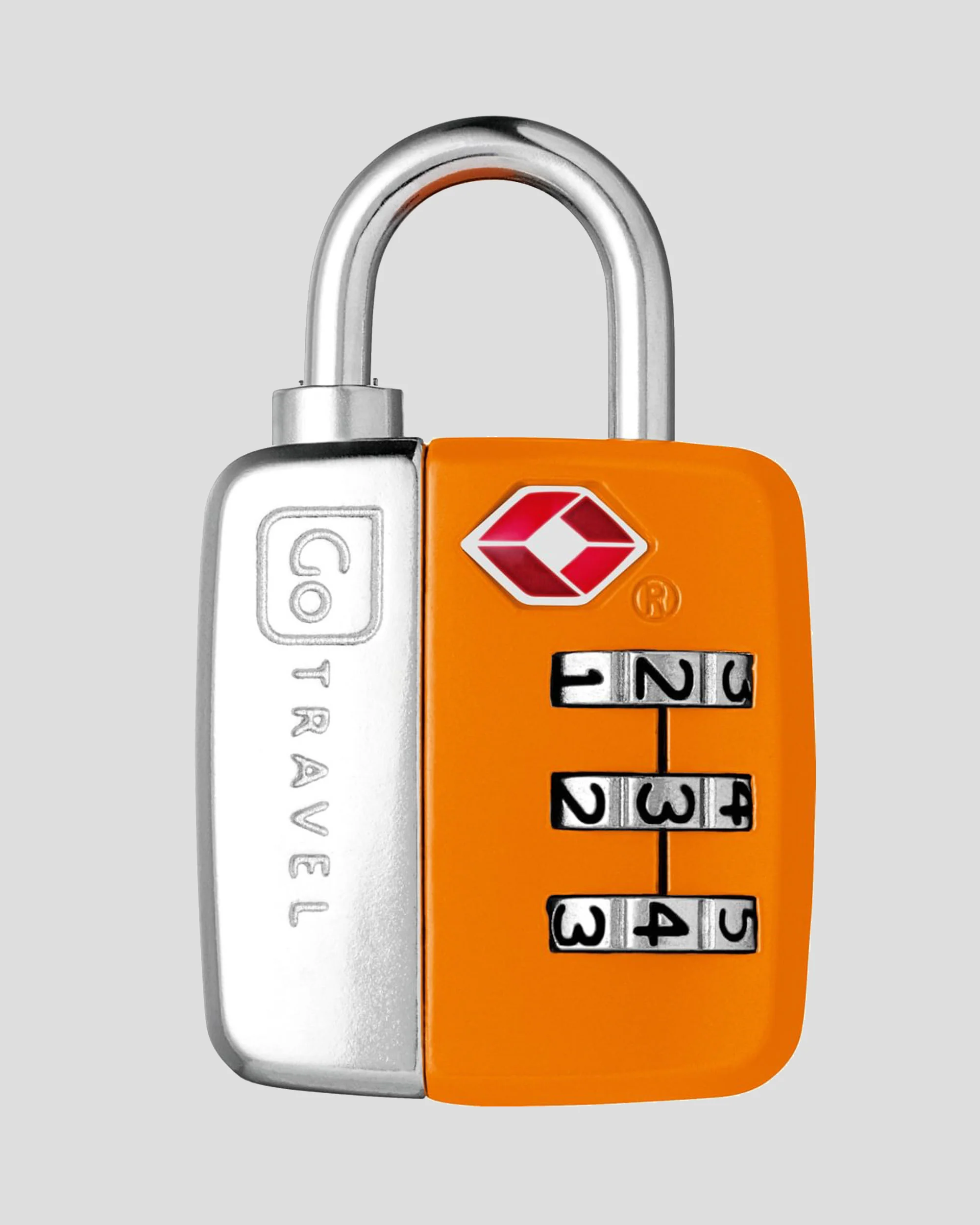 Go Travel TSA Combi Padlocks 2Pk - Orange - Image 3