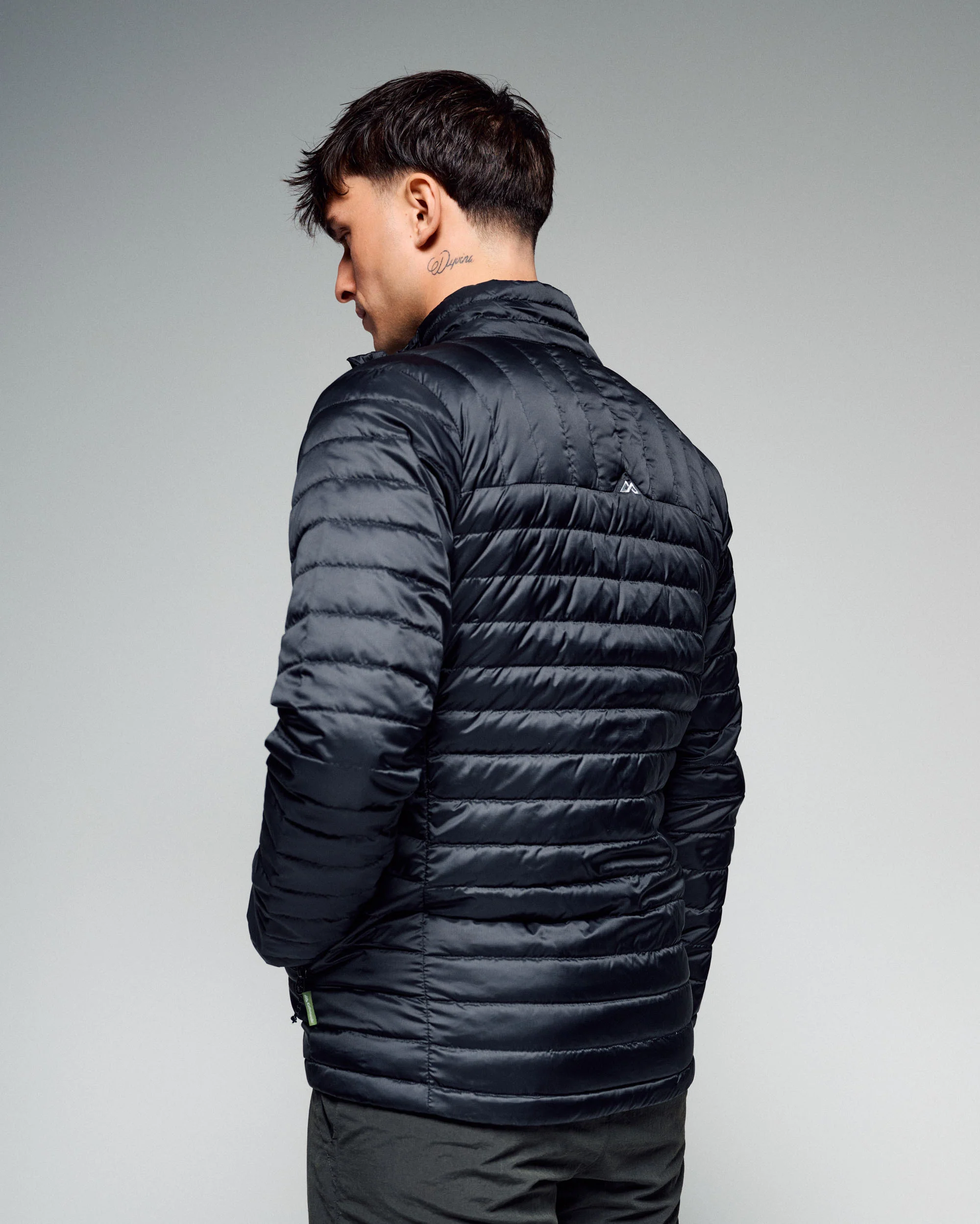 Men's Heli 600 Fill Lightweight Down Jacket - Black - Image 2
