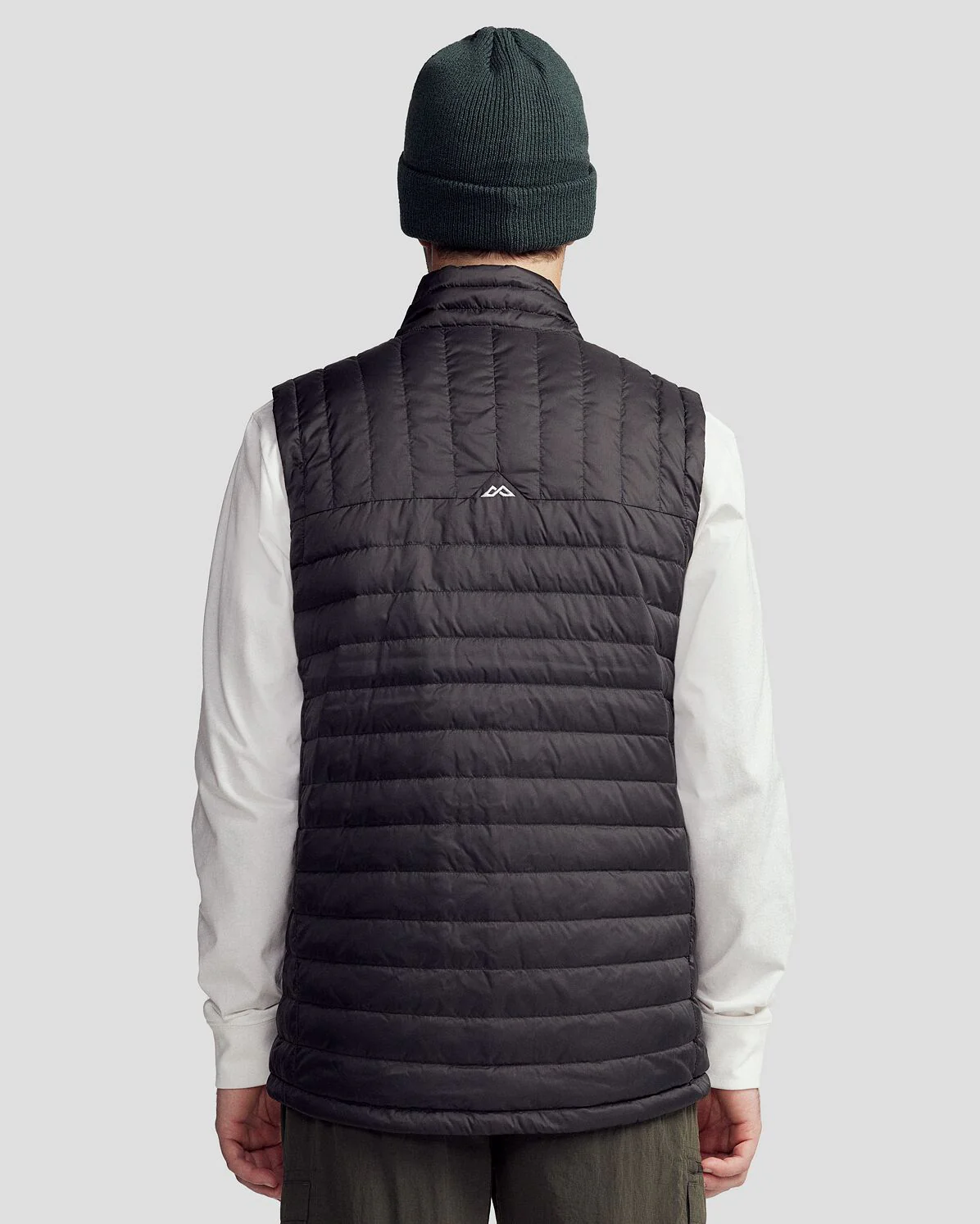 Men's Heli Down Vest - Black - Image 5