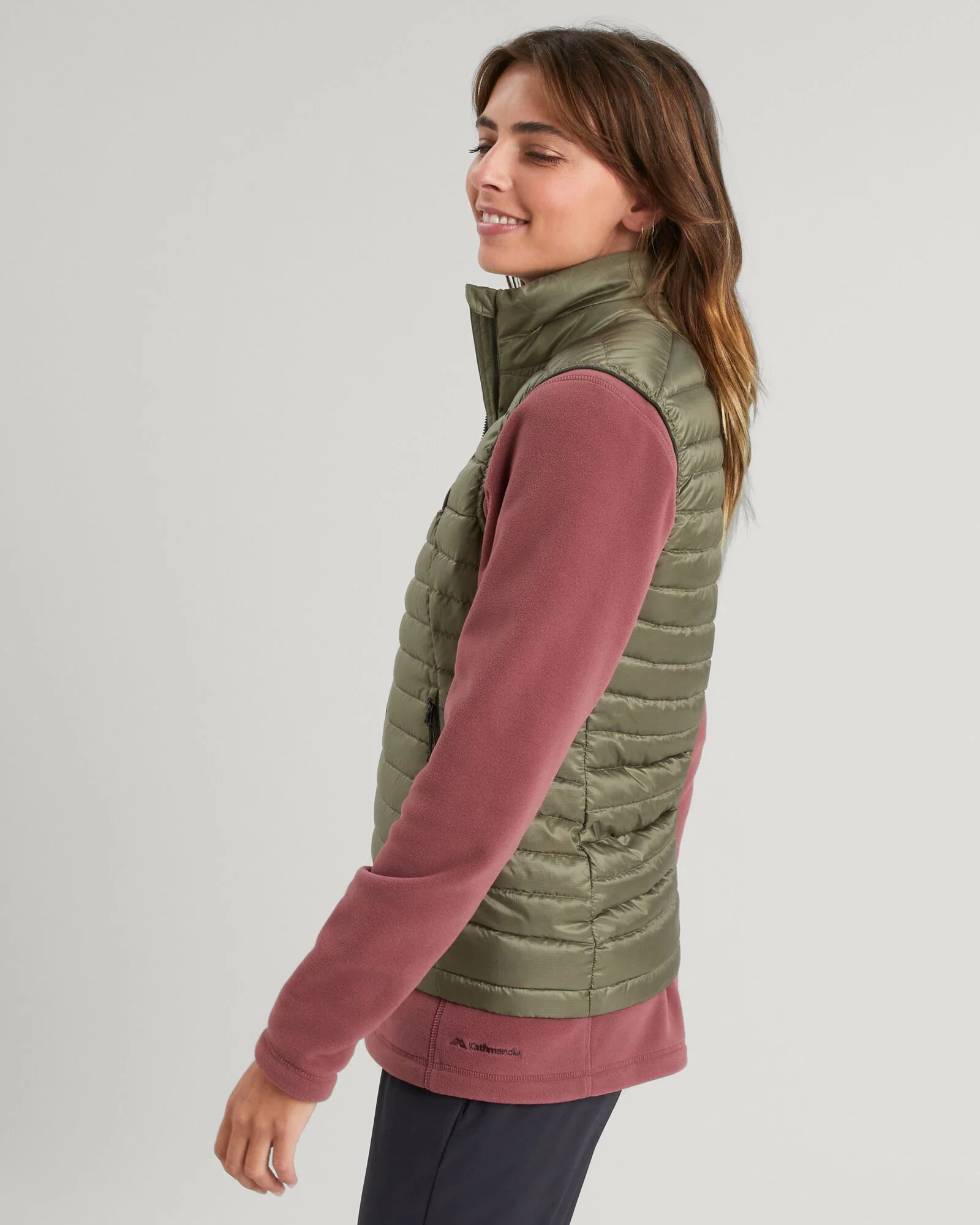 Women's Heli R Down Vest - Beech - Image 2