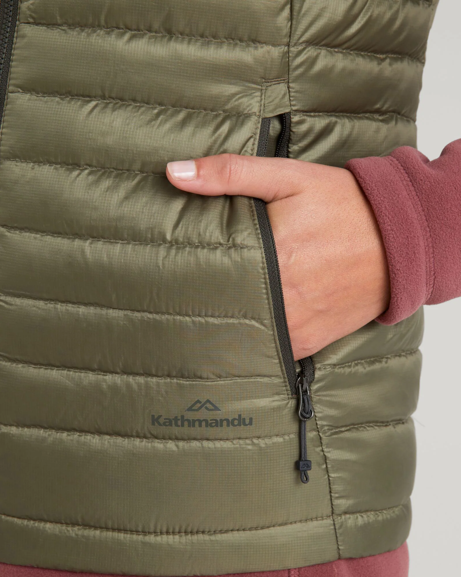Women's Heli R Down Vest - Beech - Image 4