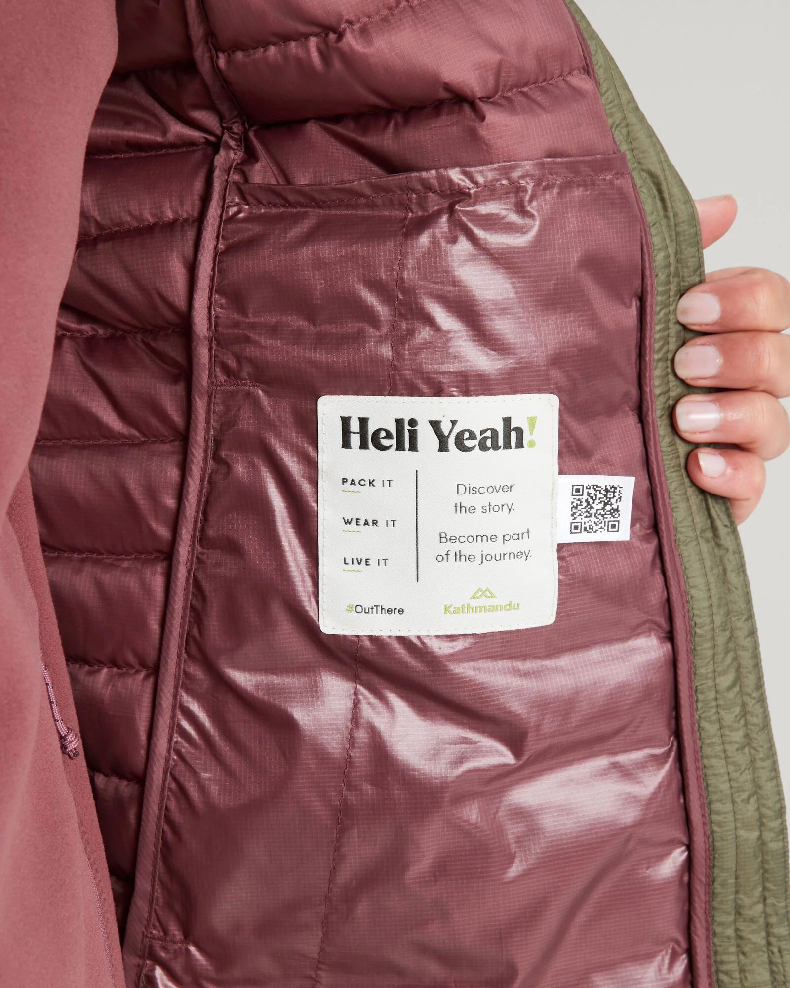 Women's Heli R Down Vest - Beech - Image 7