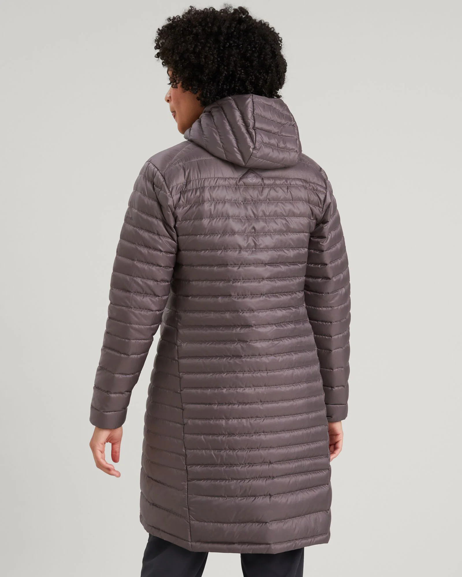 Women's Heli R Down Parka Jacket - Light Quartz - Image 3
