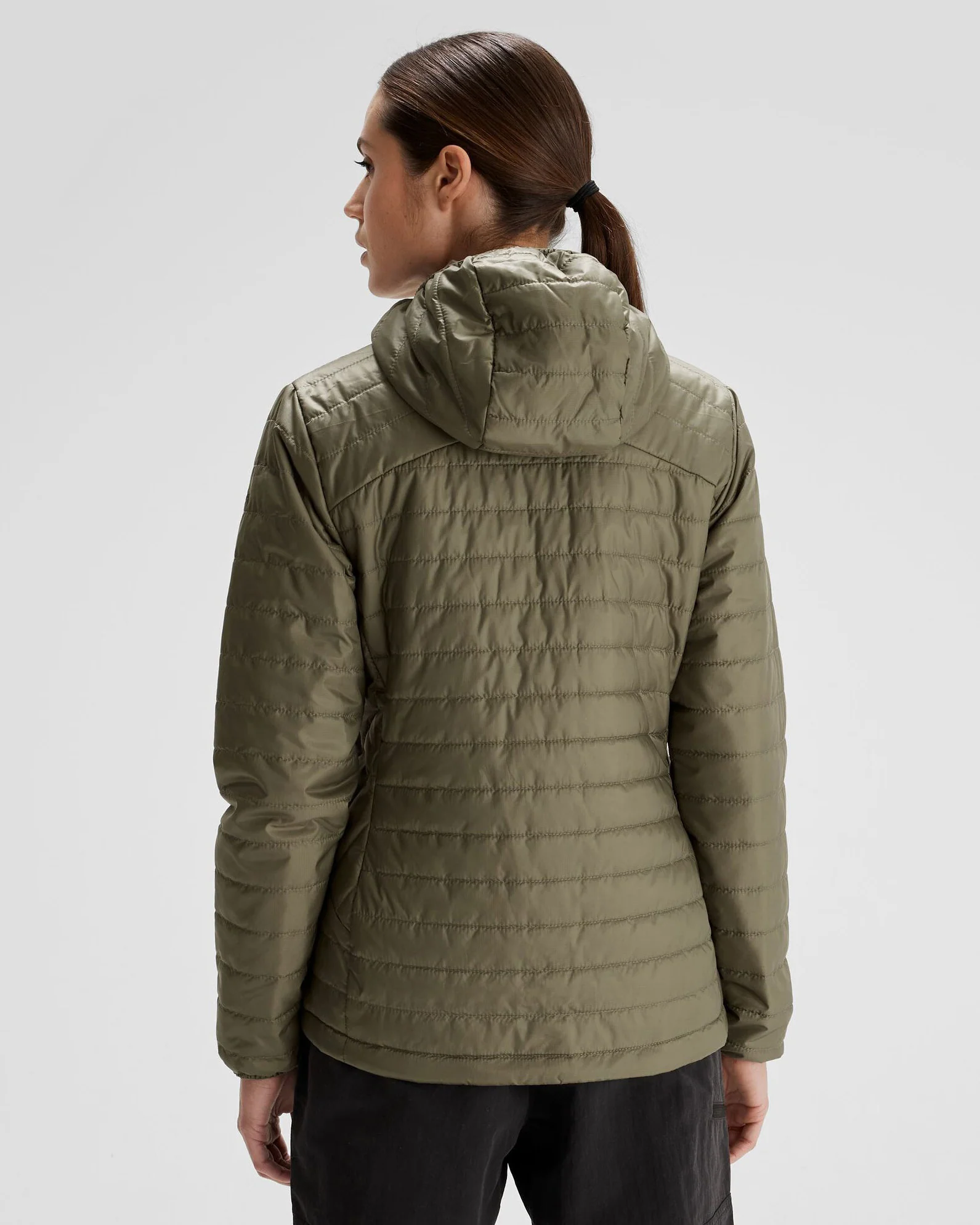 Women's Heli R Insulated Hooded Jacket - Beech - Image 4