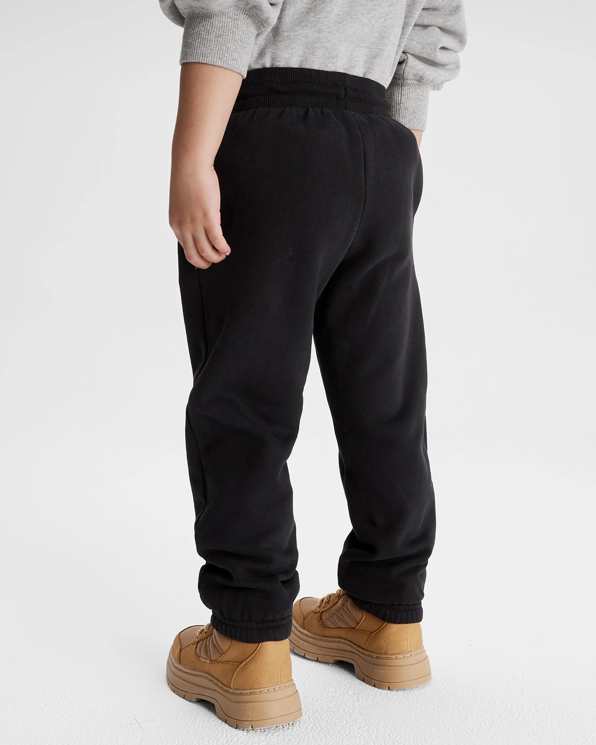 Kids' Heritage Logo LT BB Jogger - Black Stingray - Image 2