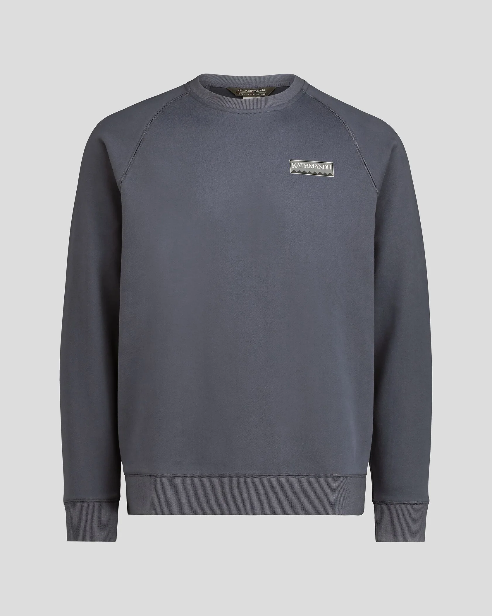 Men's Heritage Logo LT BB Crew Sweatshirt - Mid Navy - Image 4