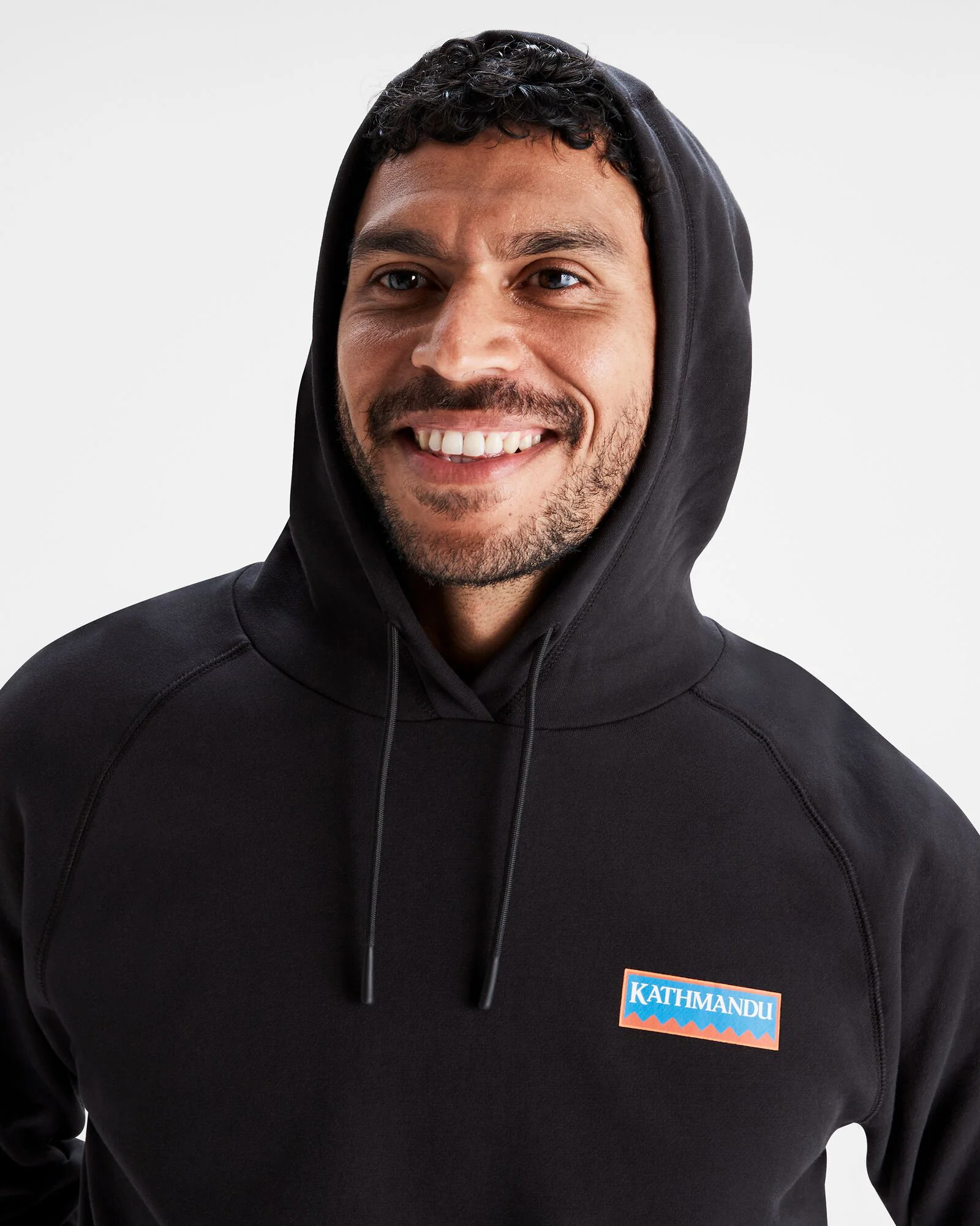 Men's Heritage Logo LT BB Hoodie  - Black Stingray - Image 4