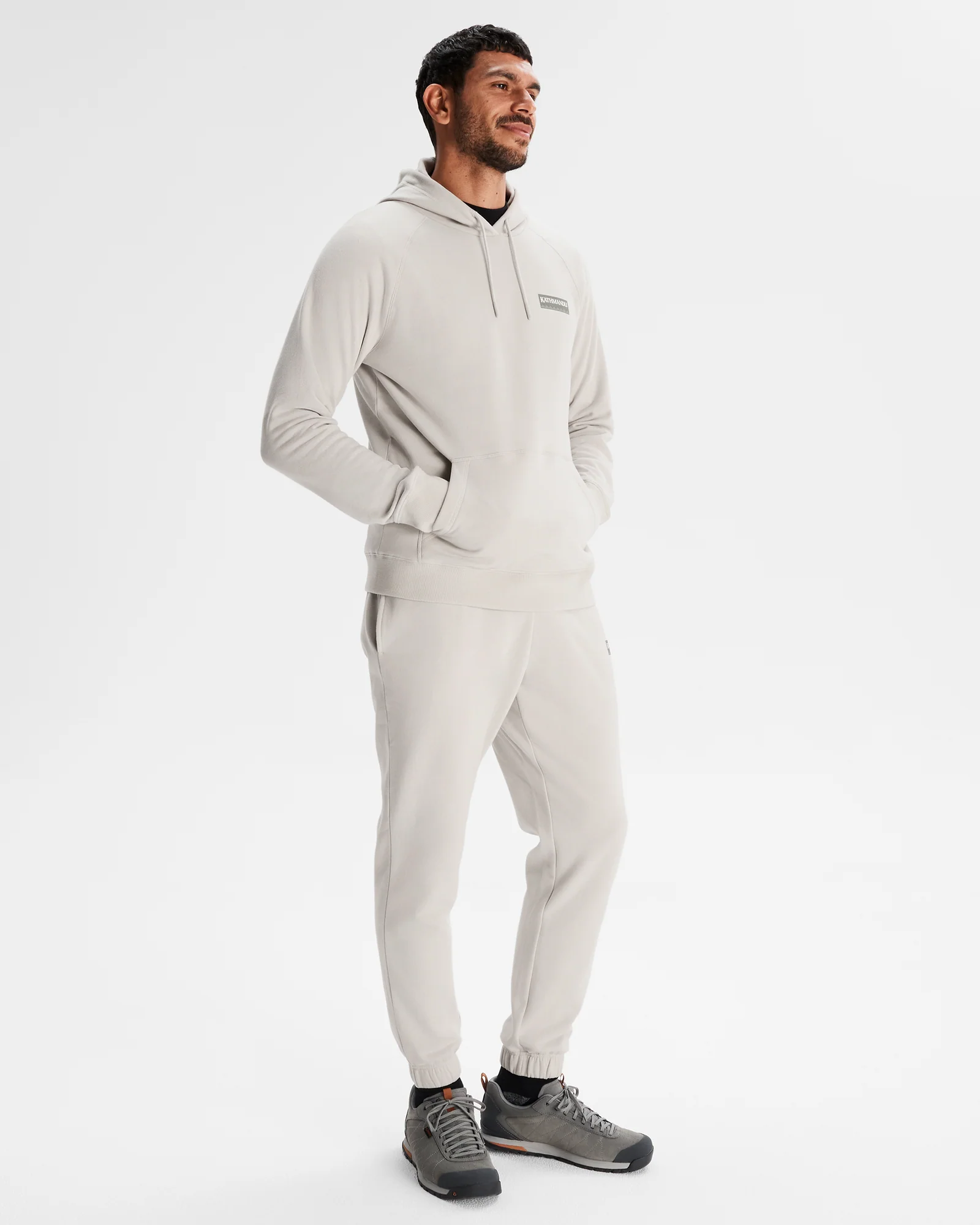 Men's Heritage Logo LT BB Hoodie  - Mist - Image 2