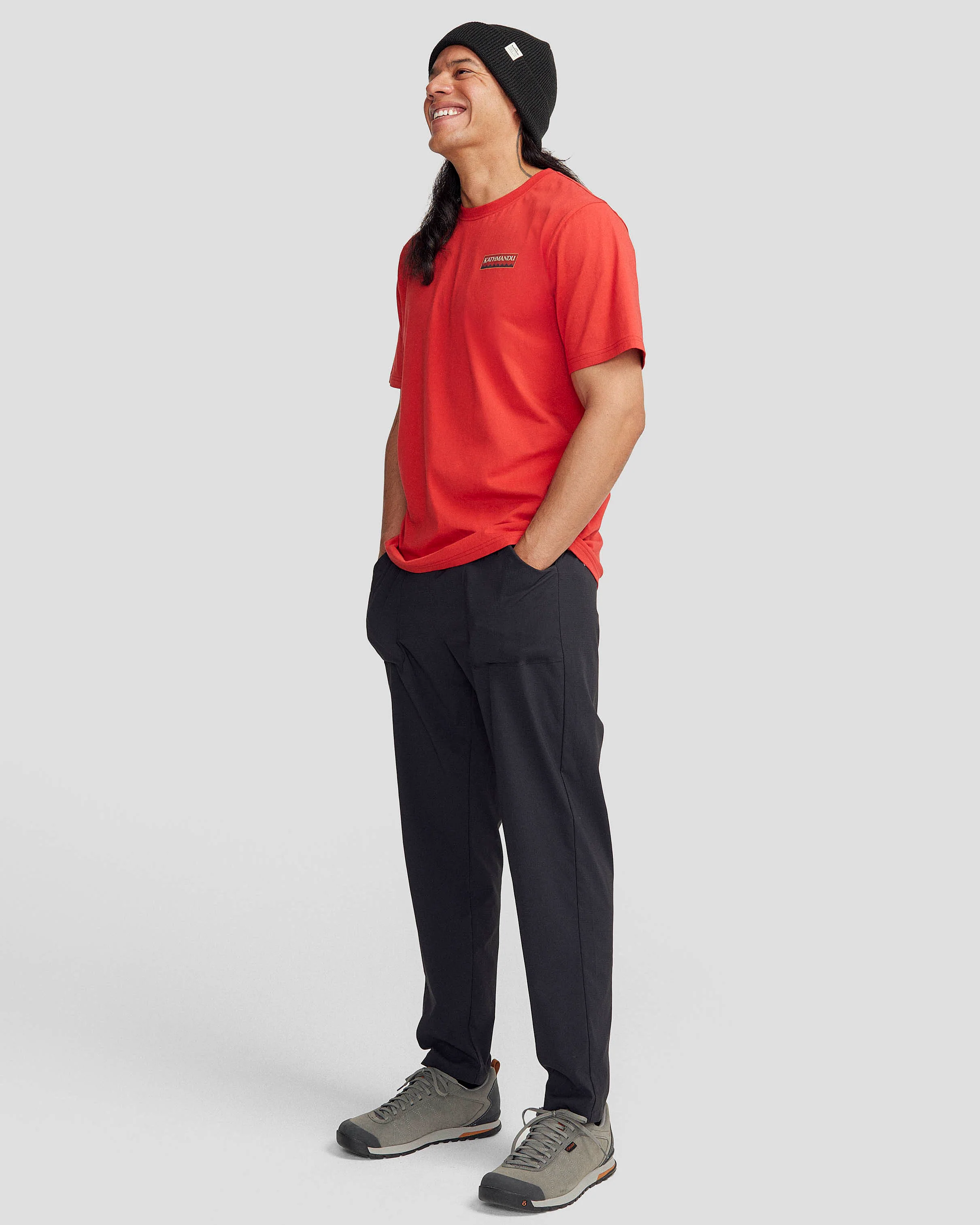 Men's Heritage Organic Cotton T-shirt - Classic Red - Image 2