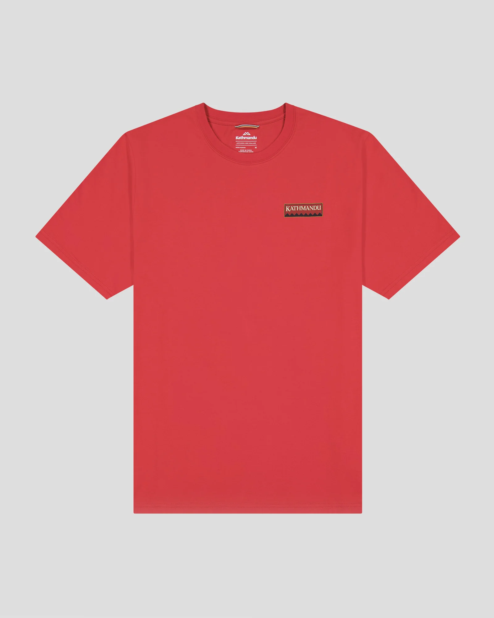 Men's Heritage Organic Cotton T-shirt - Classic Red - Image 4