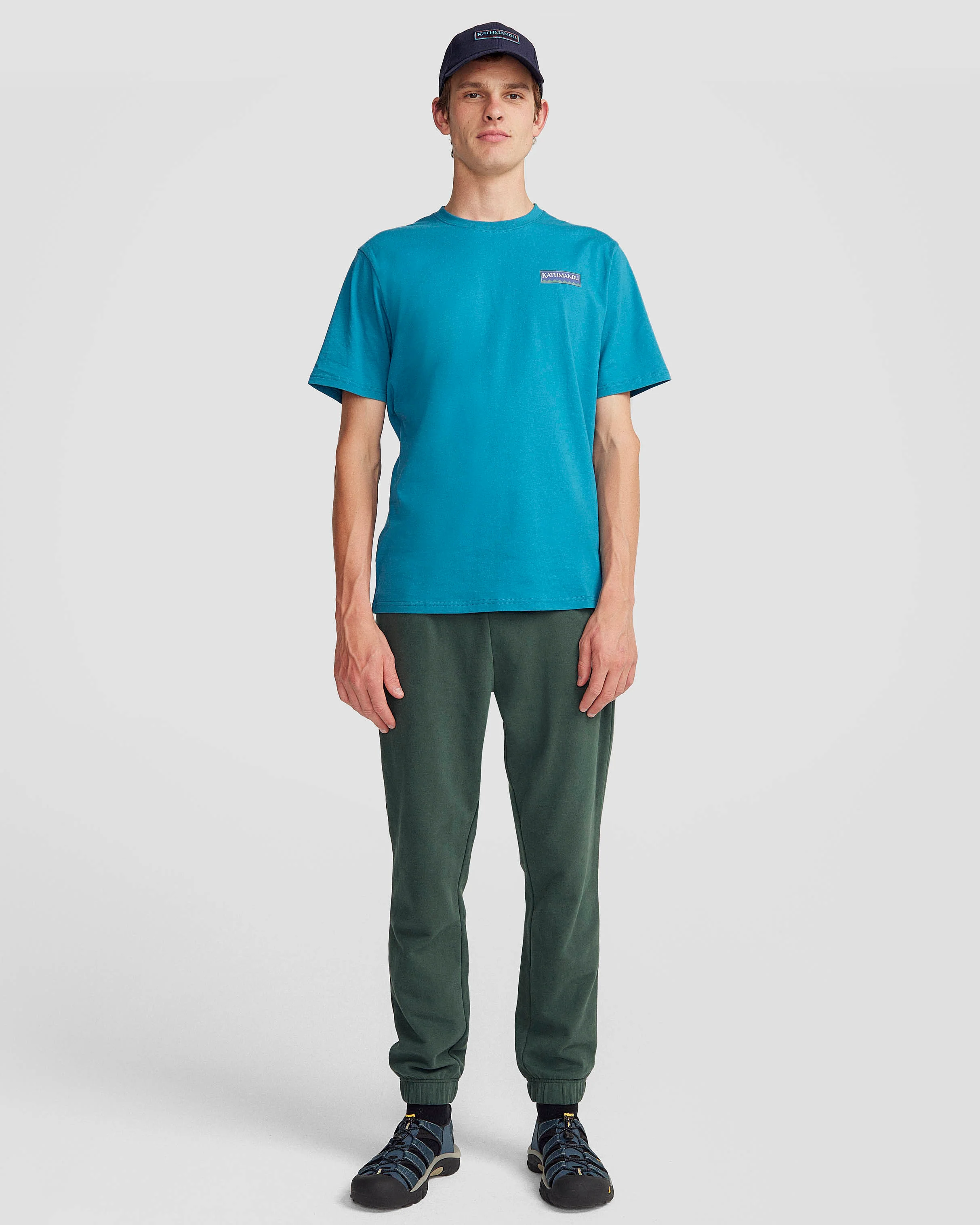 Men's Heritage Organic Cotton T-shirt - Dark Eddy - Image 2