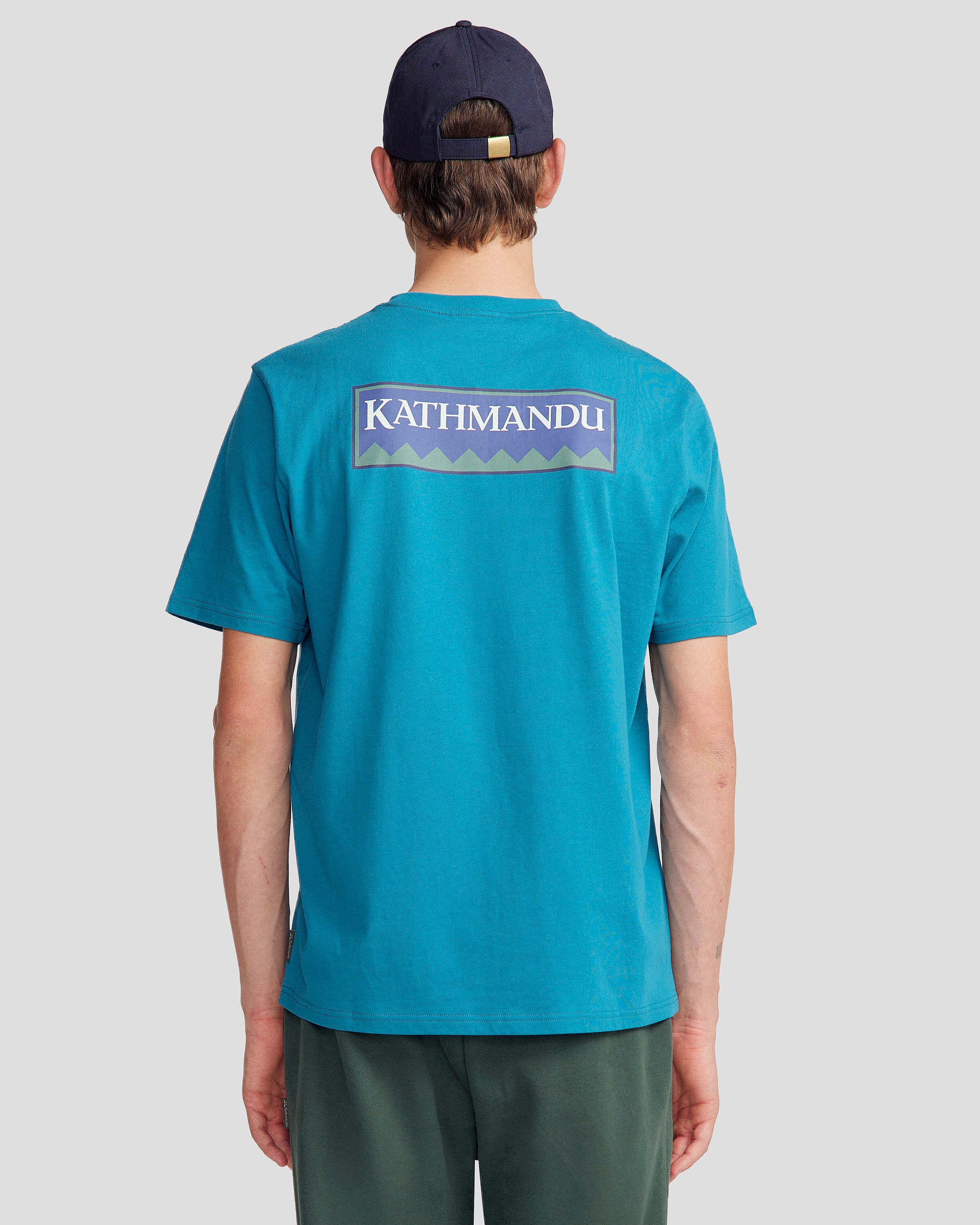 Men's Heritage Organic Cotton T-shirt - Dark Eddy - Image 3