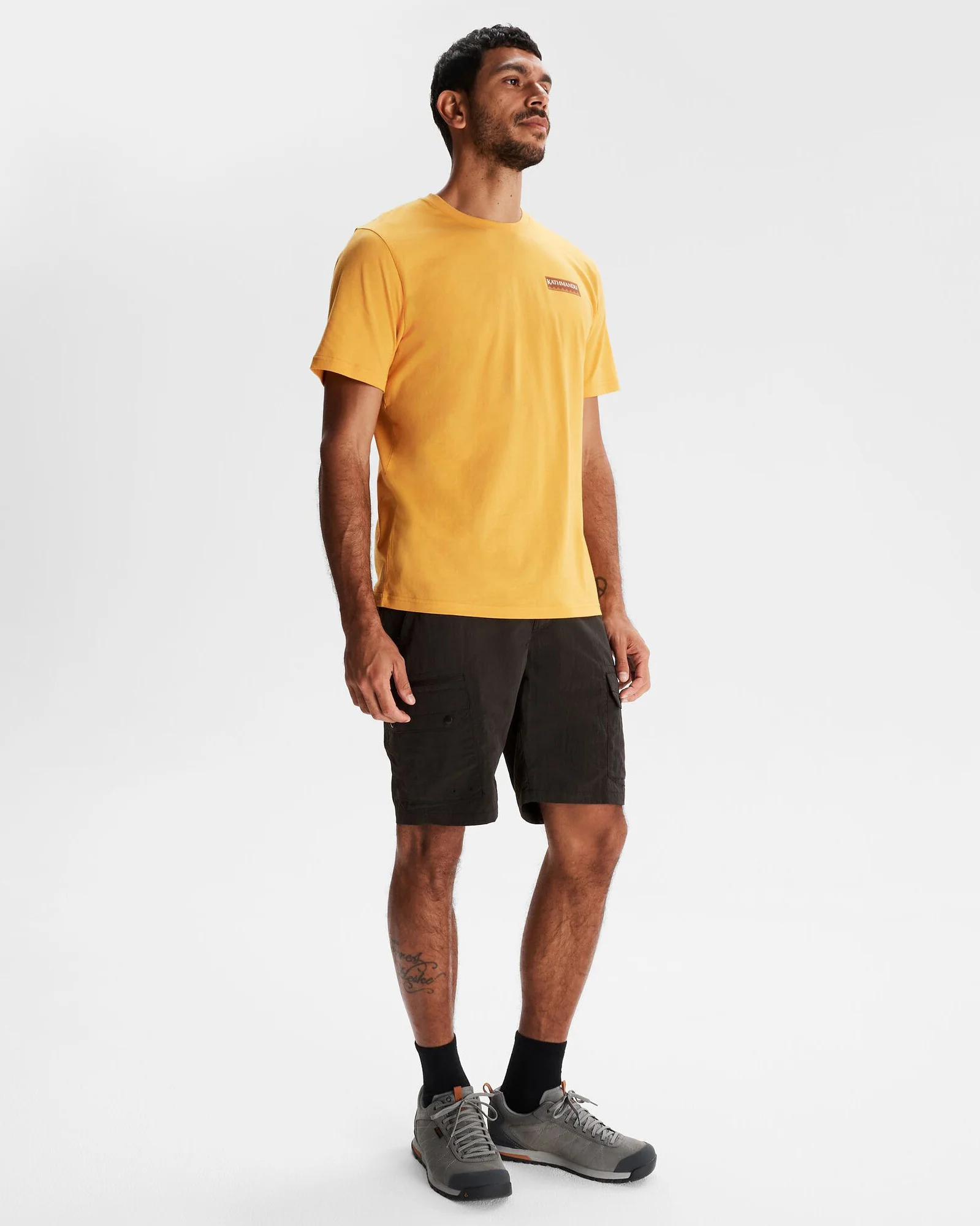 Men's Heritage Organic Cotton T-shirt - Mustard Yellow - Image 2