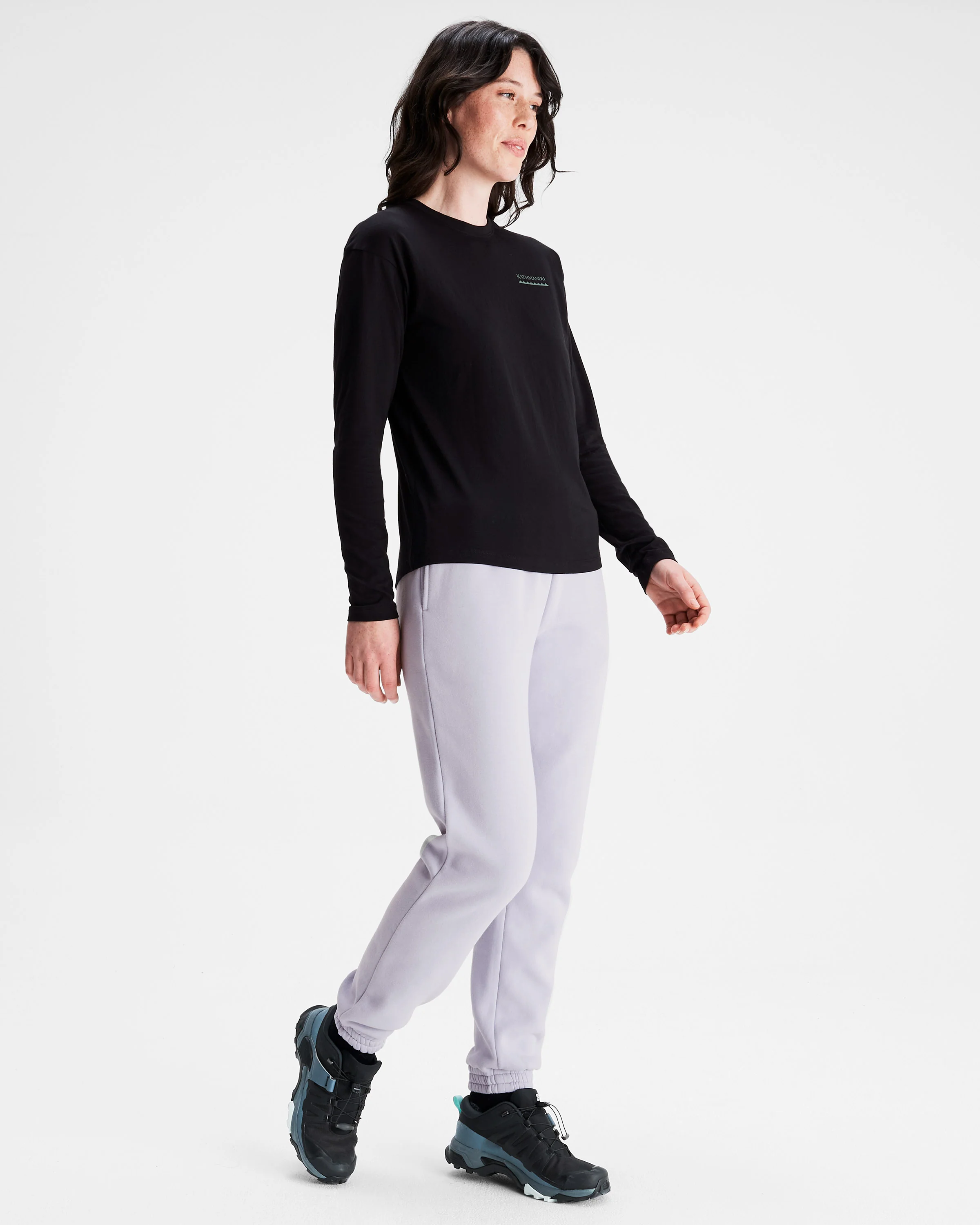 Women's Heritage Organic Cotton Long Sleeve T-shirt - Black - Image 2