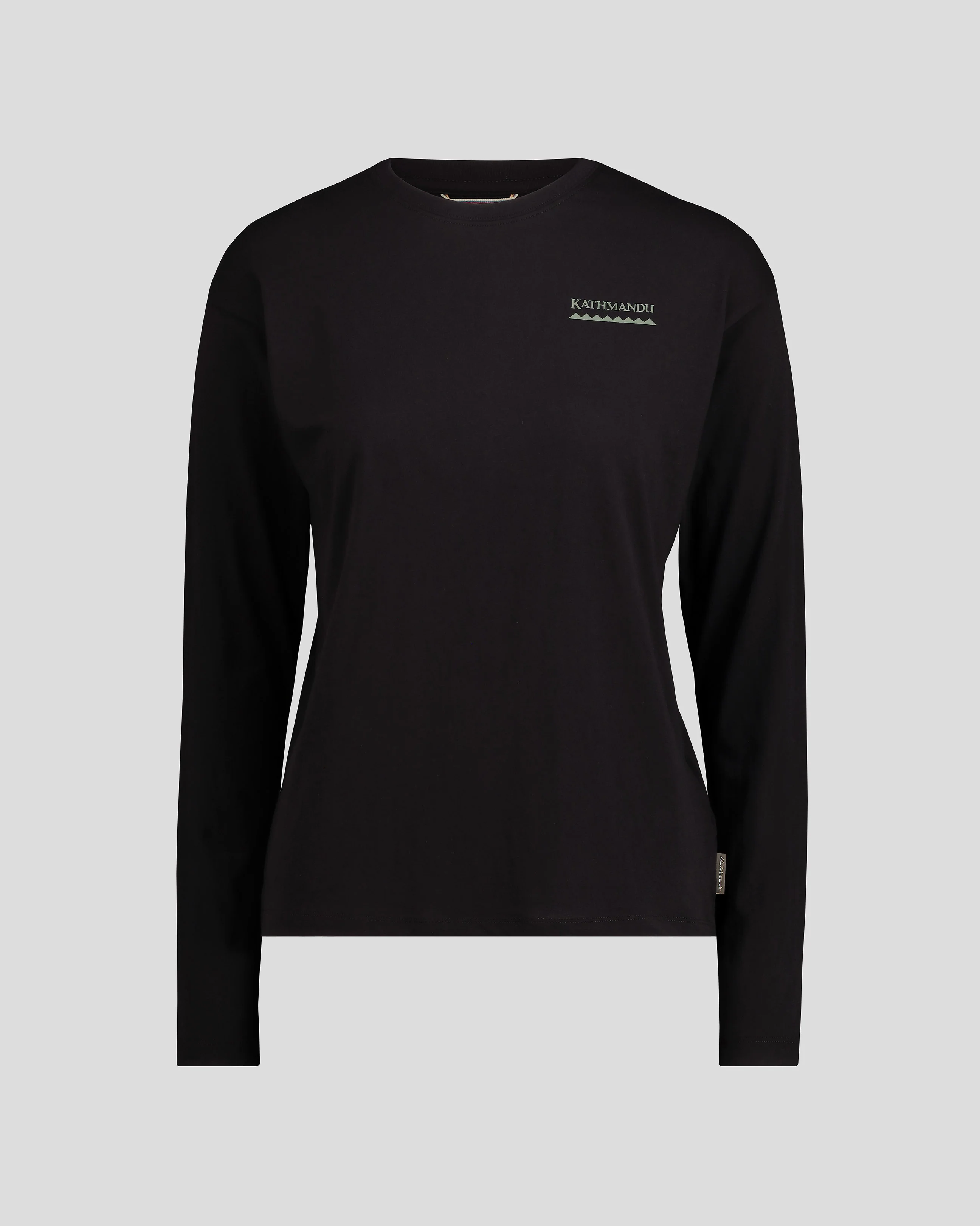 Women's Heritage Organic Cotton Long Sleeve T-shirt - Black - Image 4