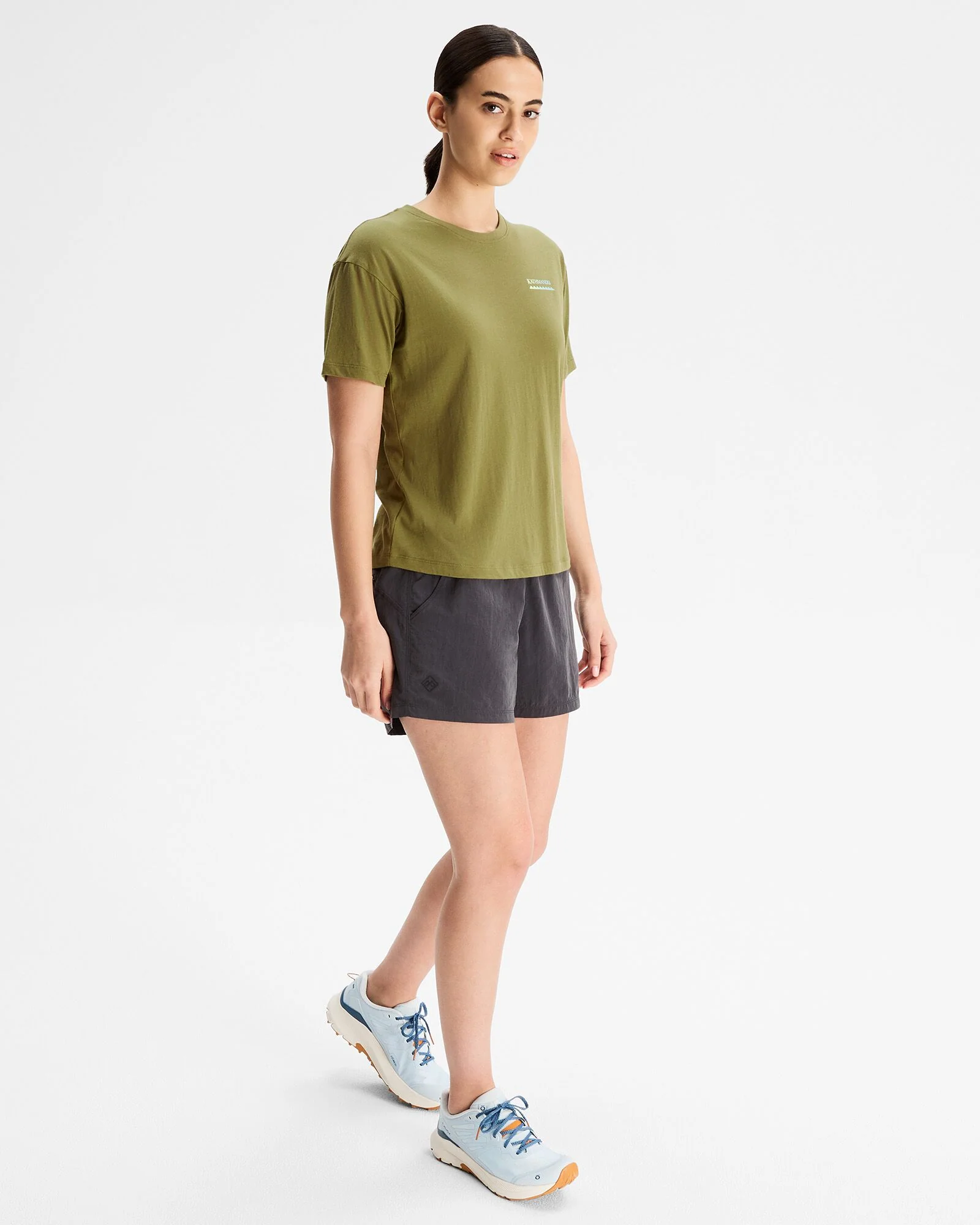 Women's Heritage Organic Cotton T-shirt - Dark Fern - Image 2