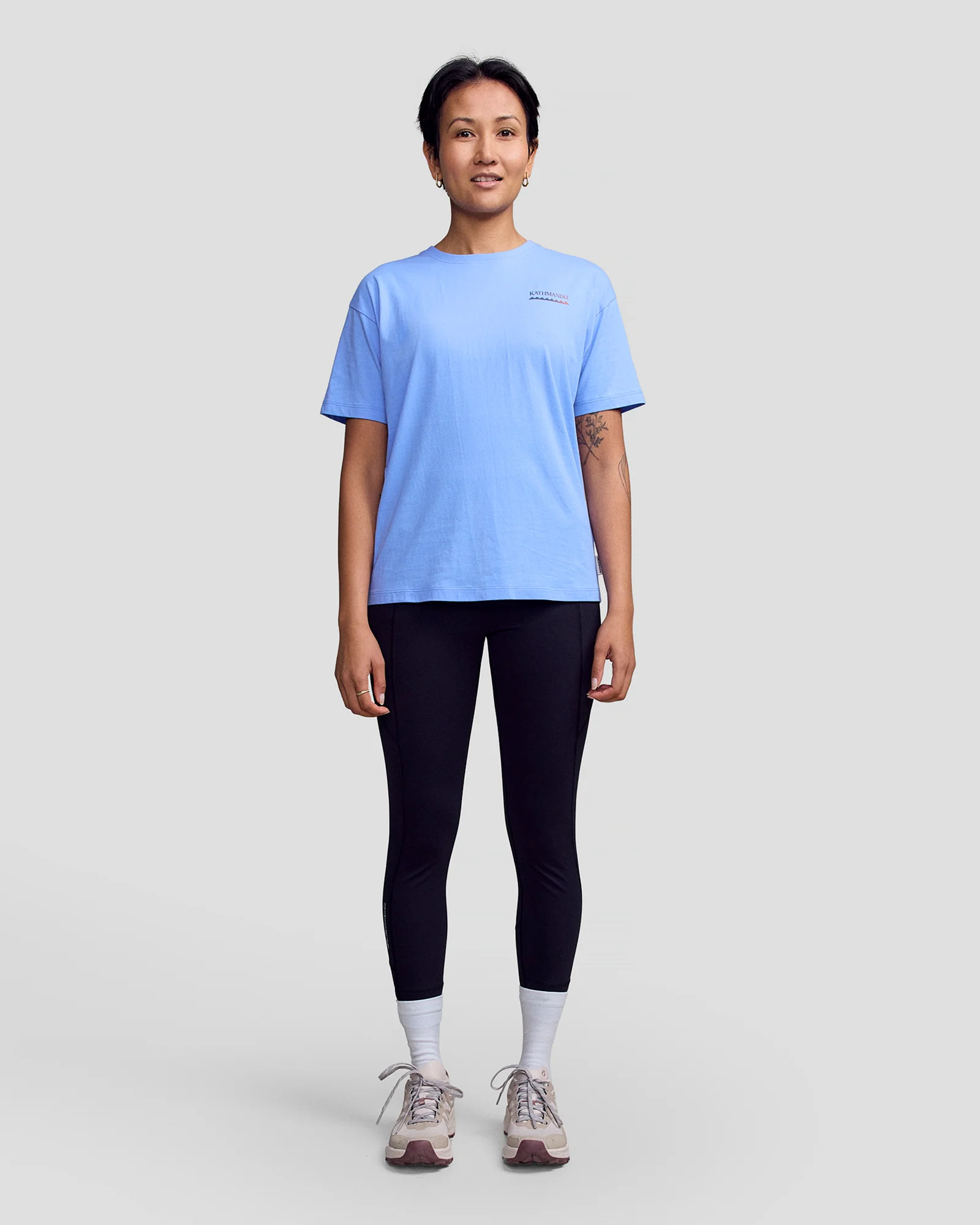 Heritage Logo Wmns Organic Cotton S/S Tee - Peri - Image 2