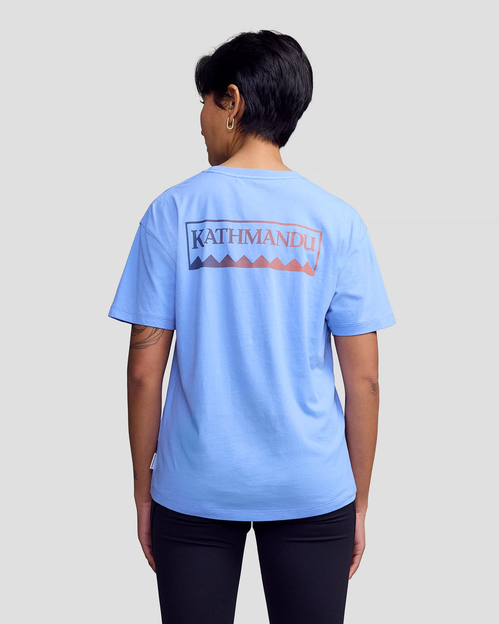 Heritage Logo Wmns Organic Cotton S/S Tee - Peri - Image 3