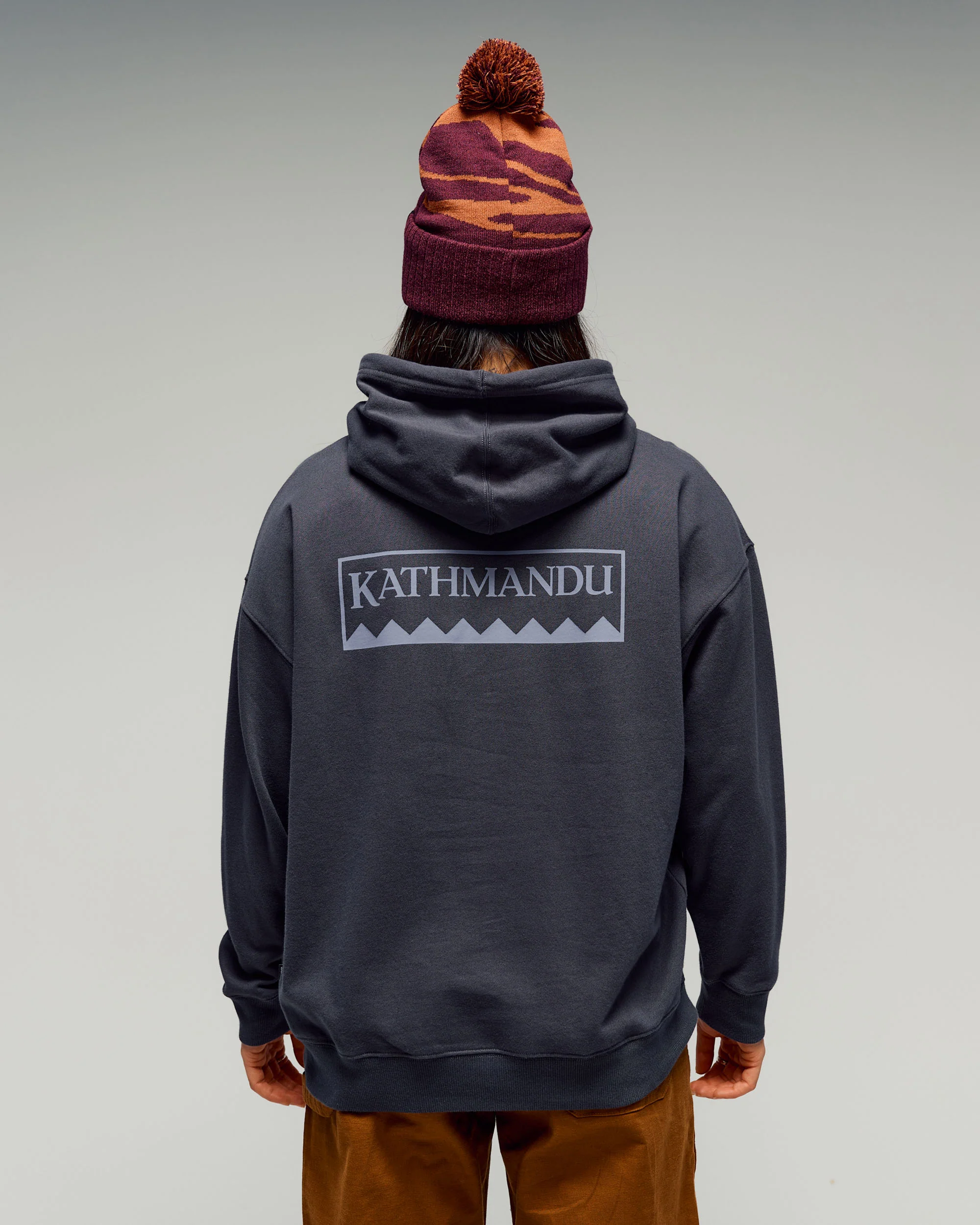 Women's Heritage Logo Slouchy Brushed Hoodie - Shale - Image 2